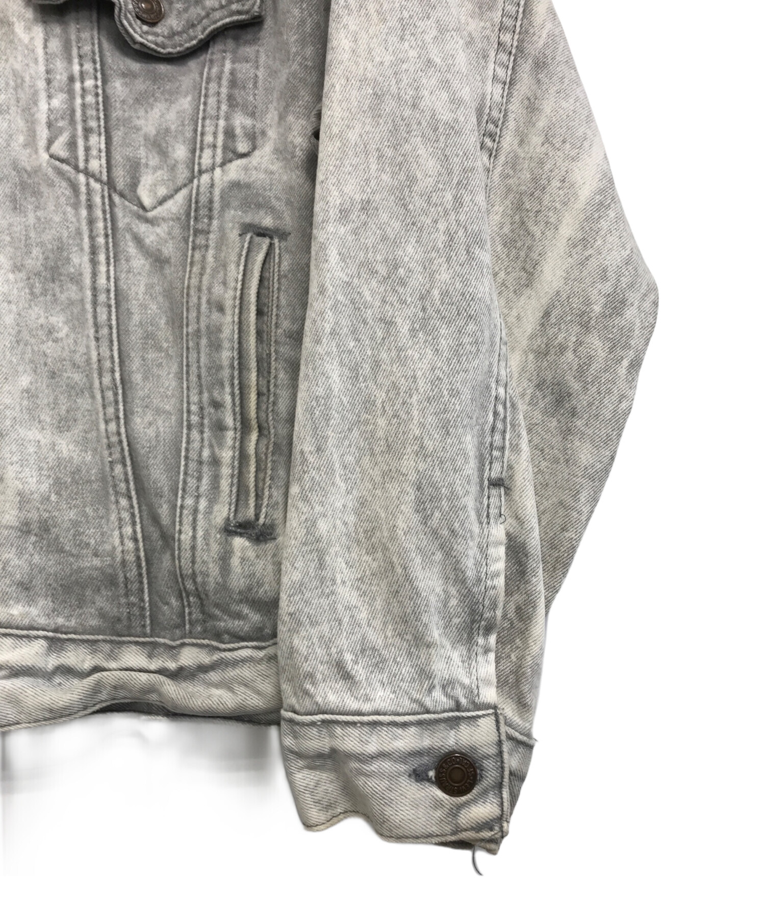 中古・古着通販】LEVI'S (リーバイス) 先染め70507ブラック デニム
