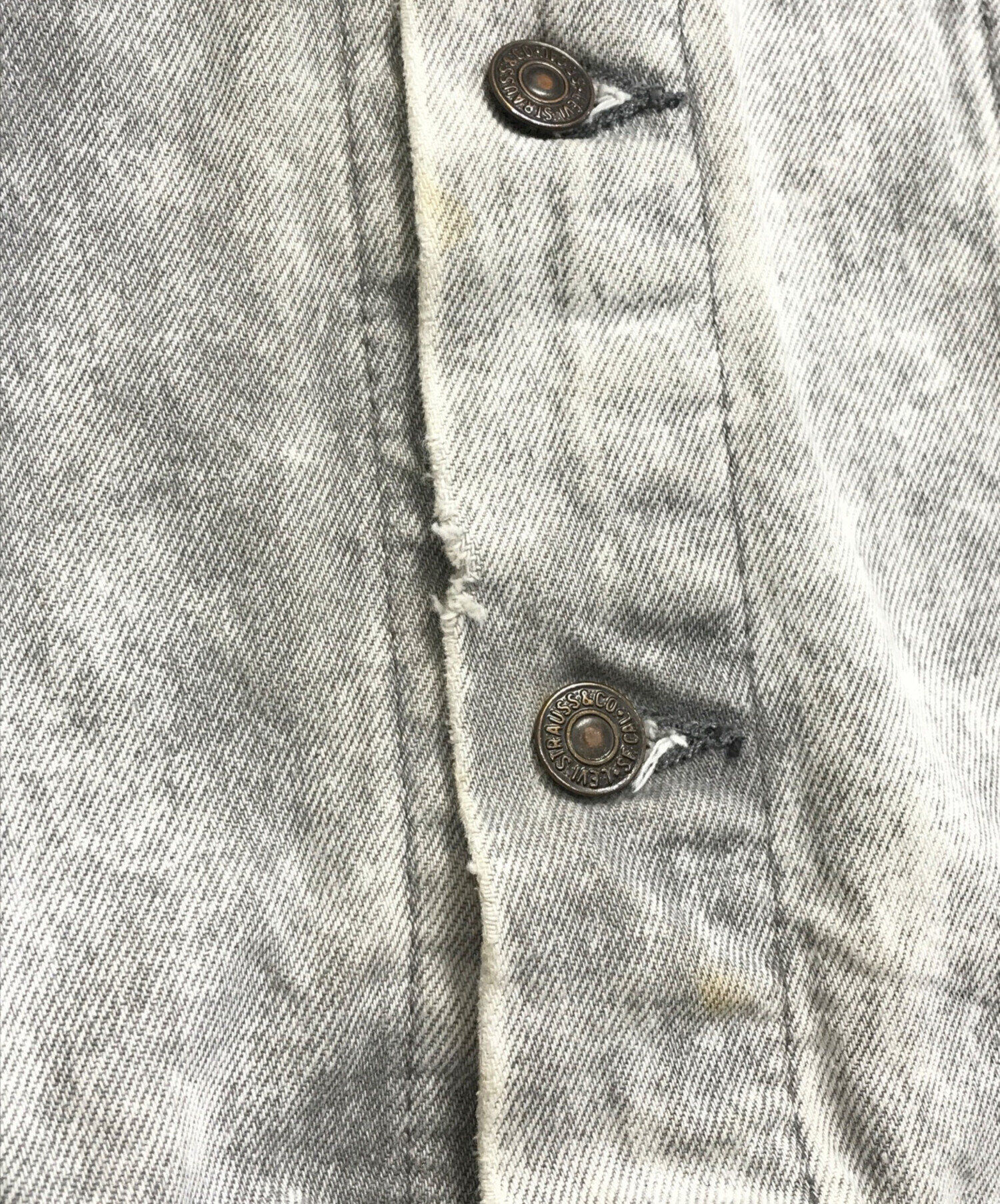 中古・古着通販】LEVI'S (リーバイス) 先染め70507ブラック デニム