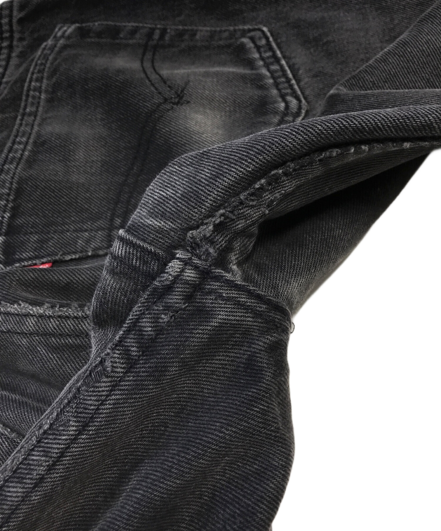 中古・古着通販】LEVI'S (リーバイス) 501 後染め ブラックデニム