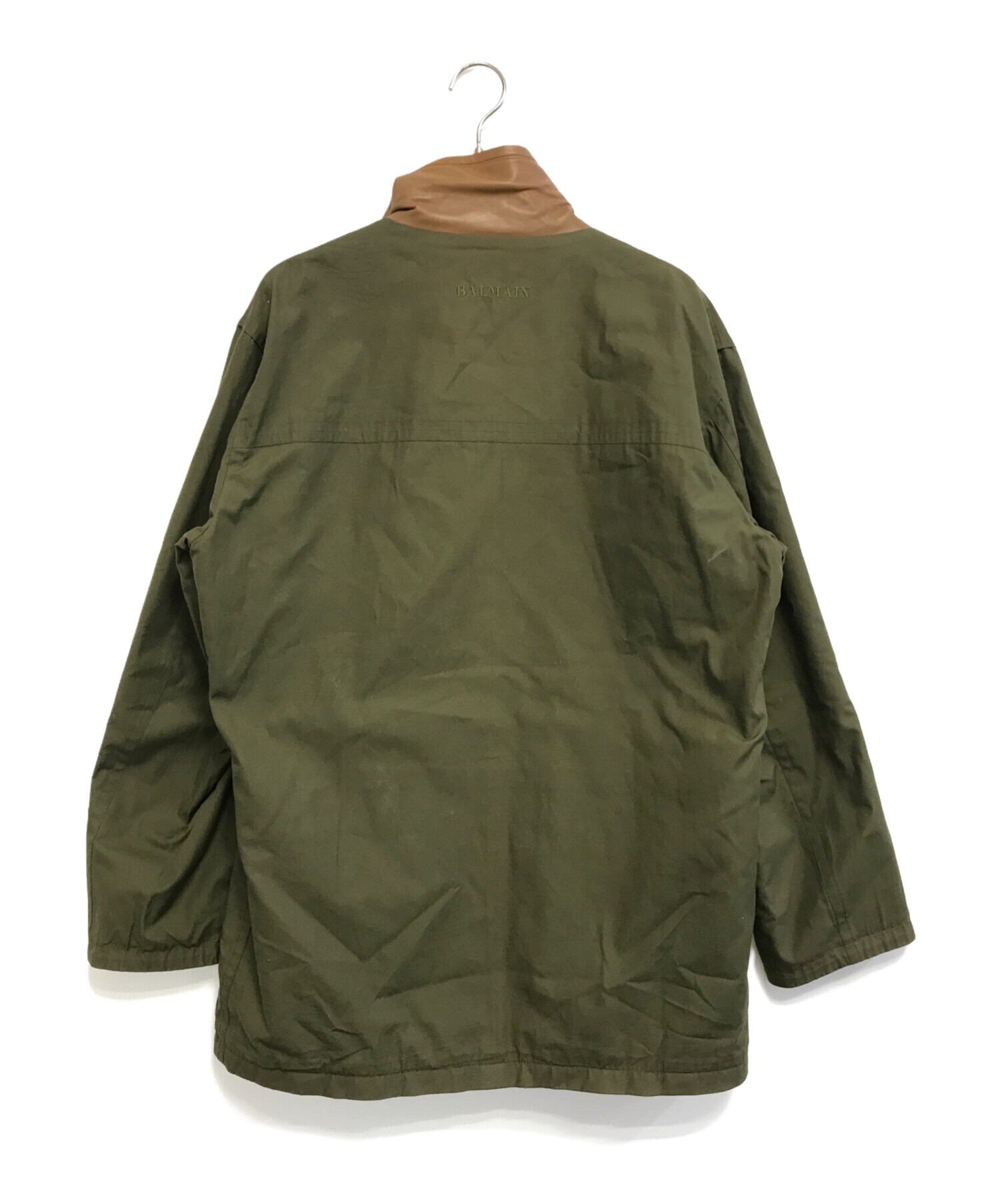 BALMAIN/バルマン/レザーコート/sizeM/黒/リバーシブル 【公式通販】
