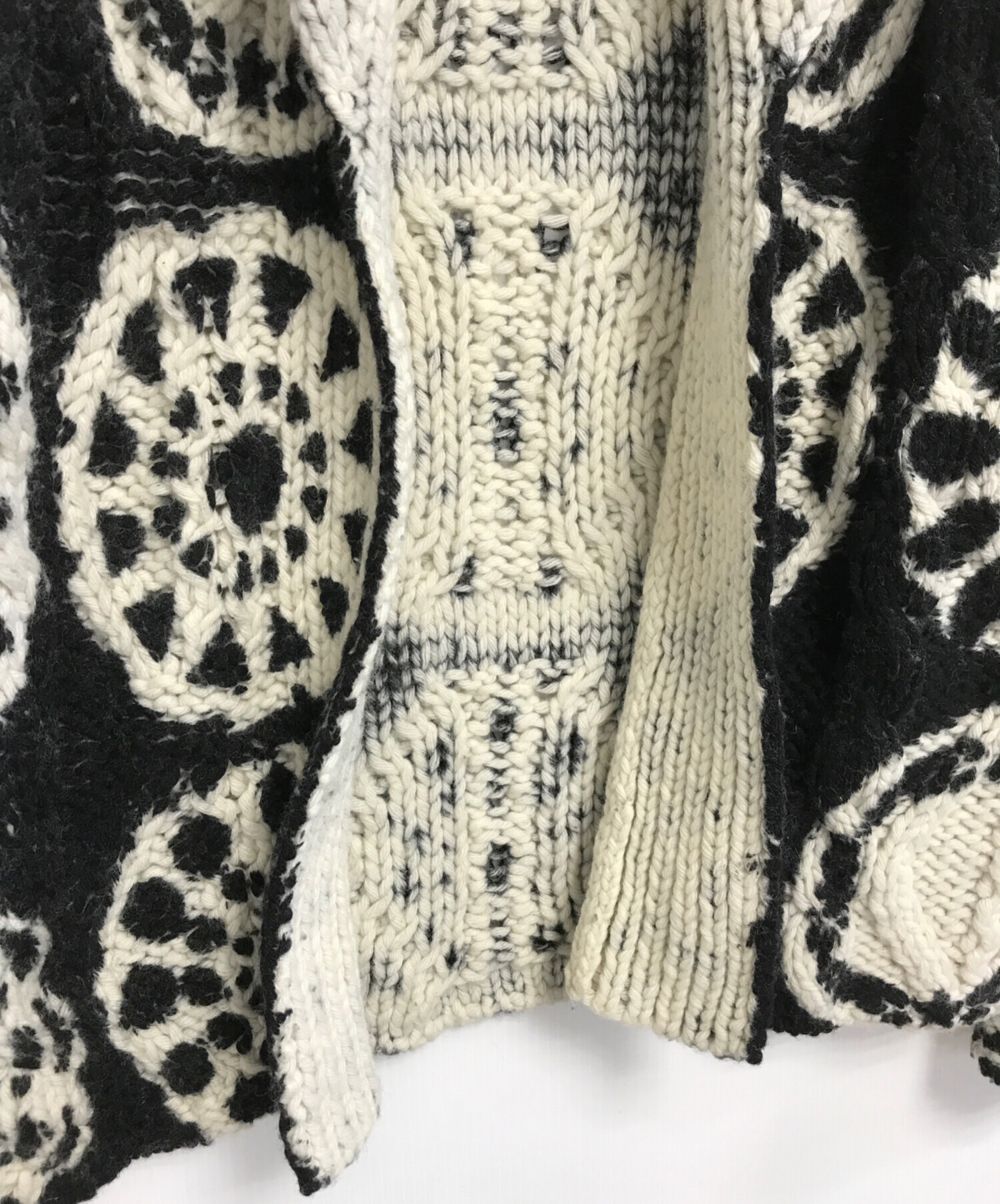 中古・古着通販】COMME des GARCONS (コムデギャルソン) 手編み総柄