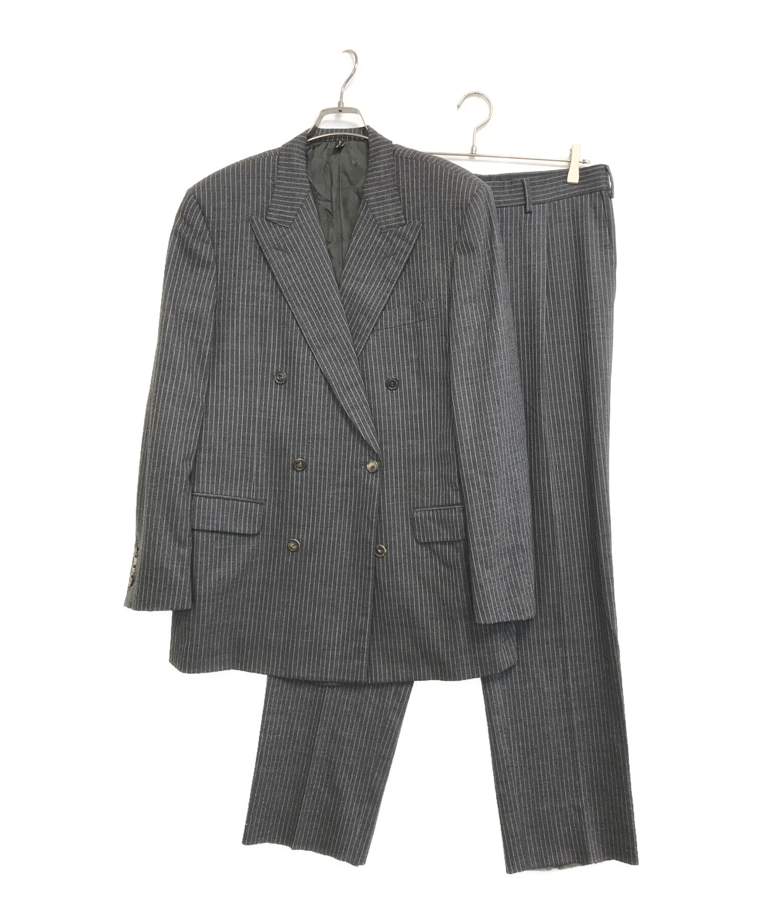 中古・古着通販】GIVENCHY (ジバンシィ) セットアップスーツ グレー 