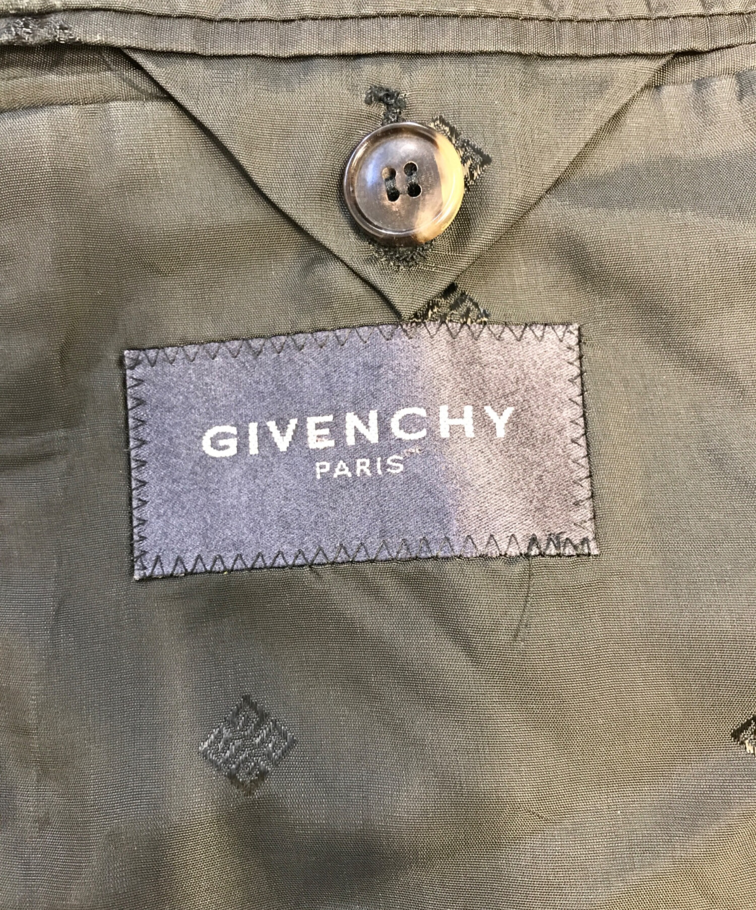 中古・古着通販】GIVENCHY (ジバンシィ) セットアップスーツ グレー 