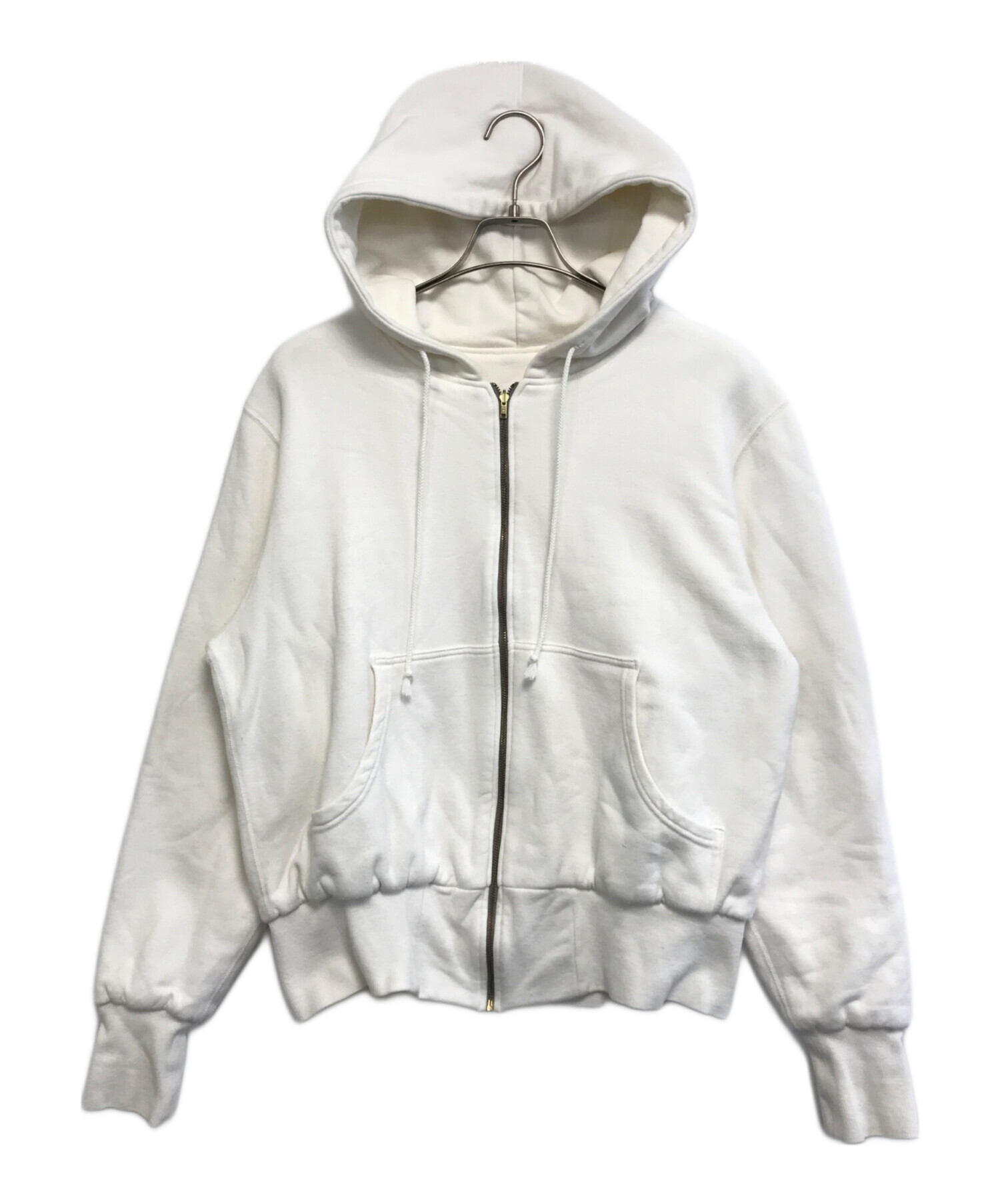 エヴィス　evisu ジップパーカー EVISU エヴィス ジップアップ スウェットパーカー レッド ペンキ