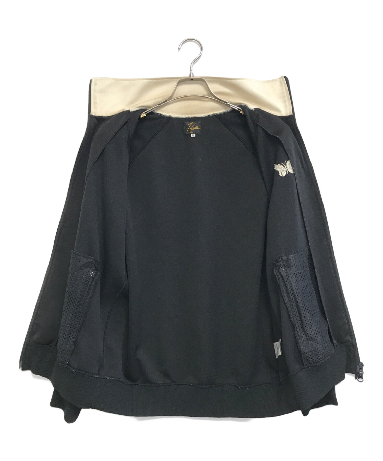 パ*ー様 Needles MR412 トラックジャケット（ブラック）Mサイズ 中古・古着通販】Needles (ニードルズ) トラックジャケット ブラック