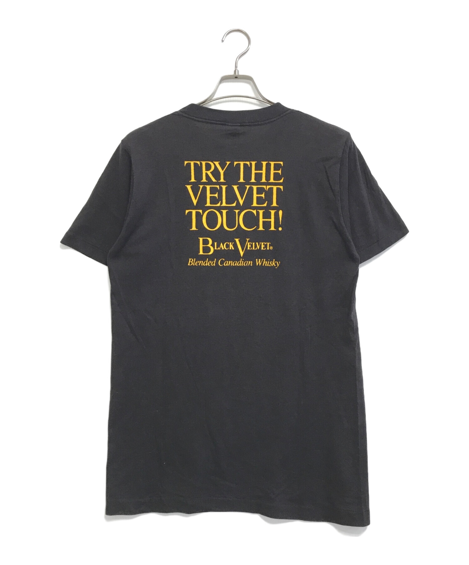 中古・古着通販】Champion (チャンピオン) プリントTシャツ ブラック 