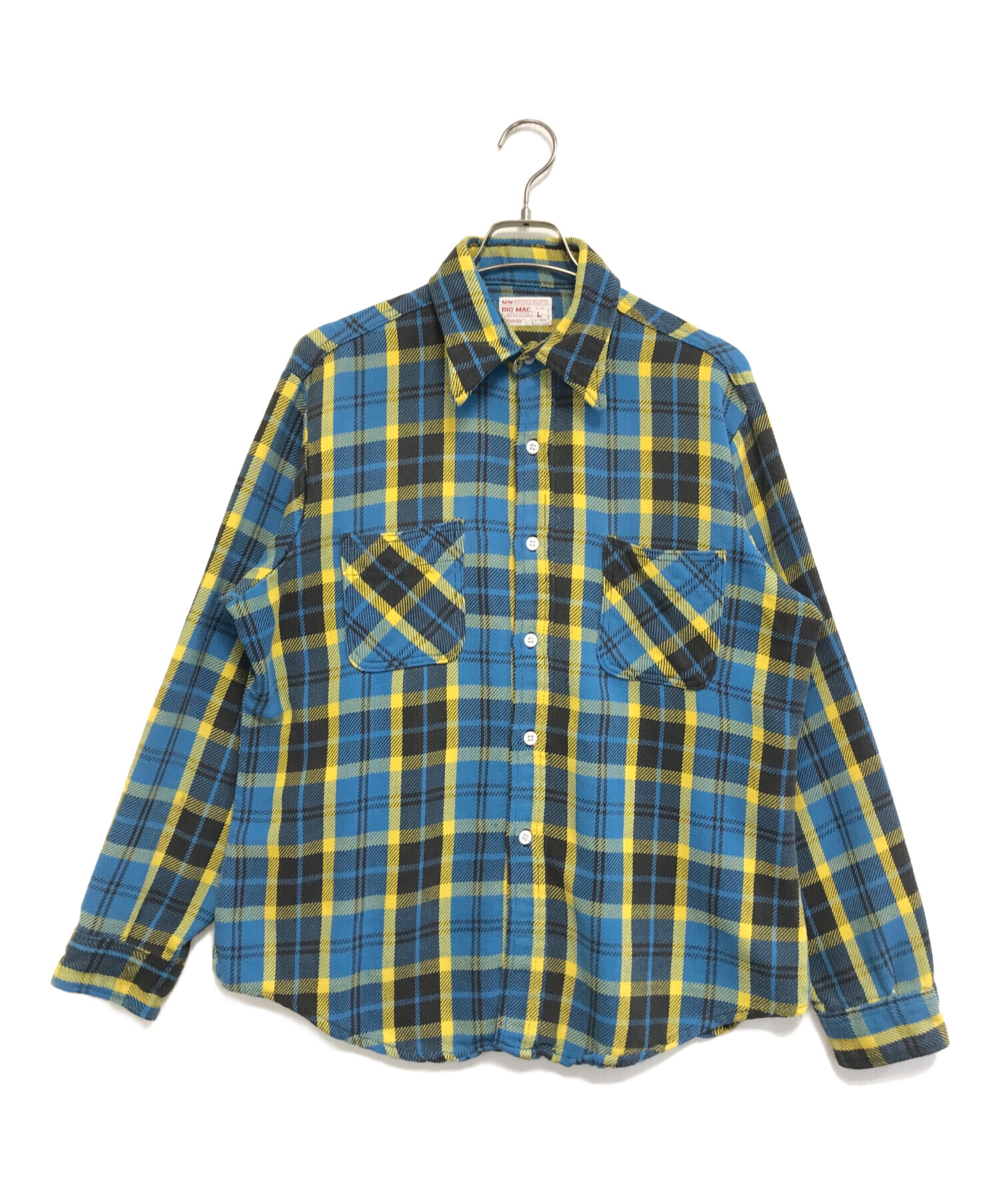 中古・古着通販】big mac (ビッグマック) 70'sチェックネルシャツ