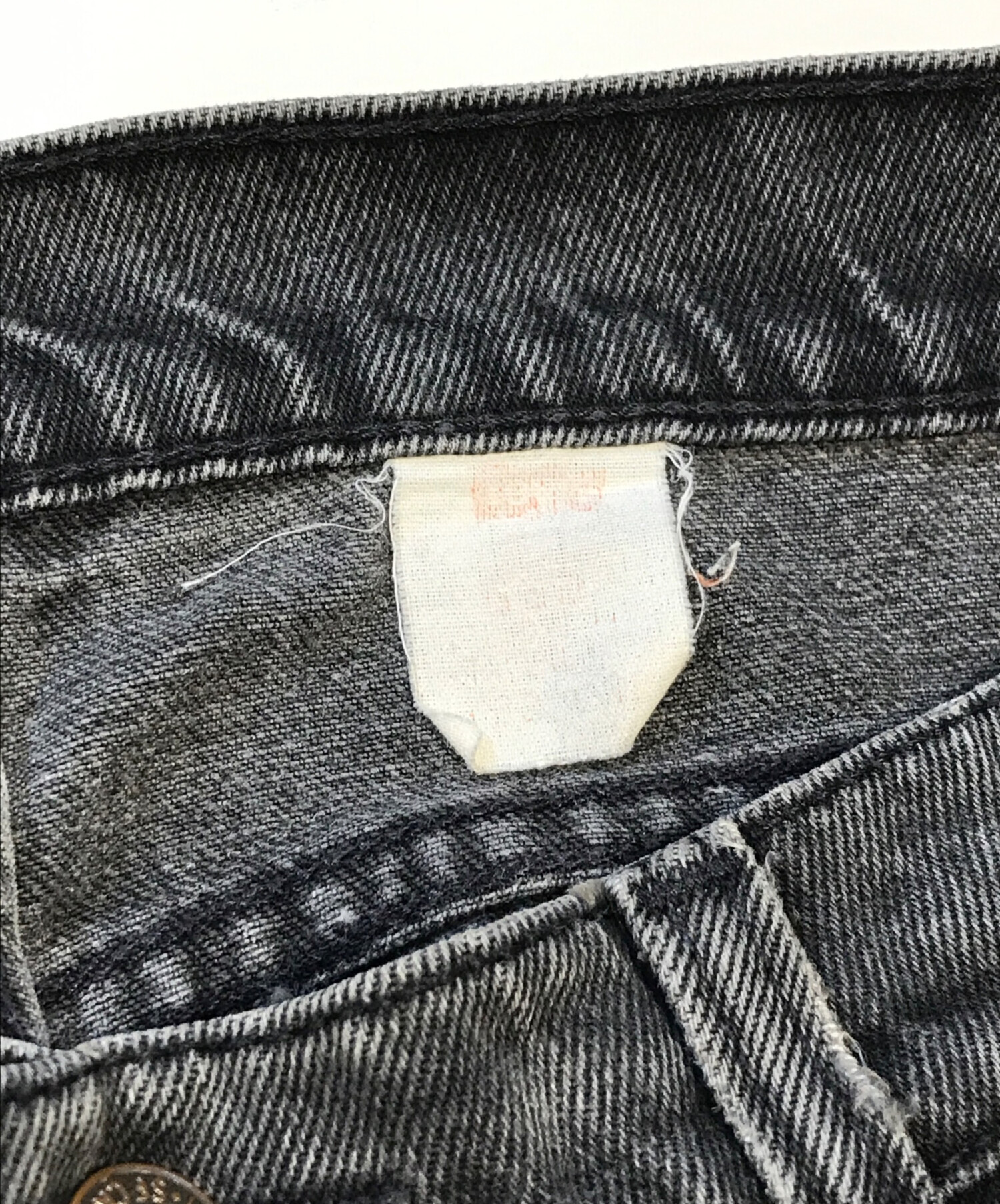 中古・古着通販】LEVI'S (リーバイス) 560後染めブラックデニム