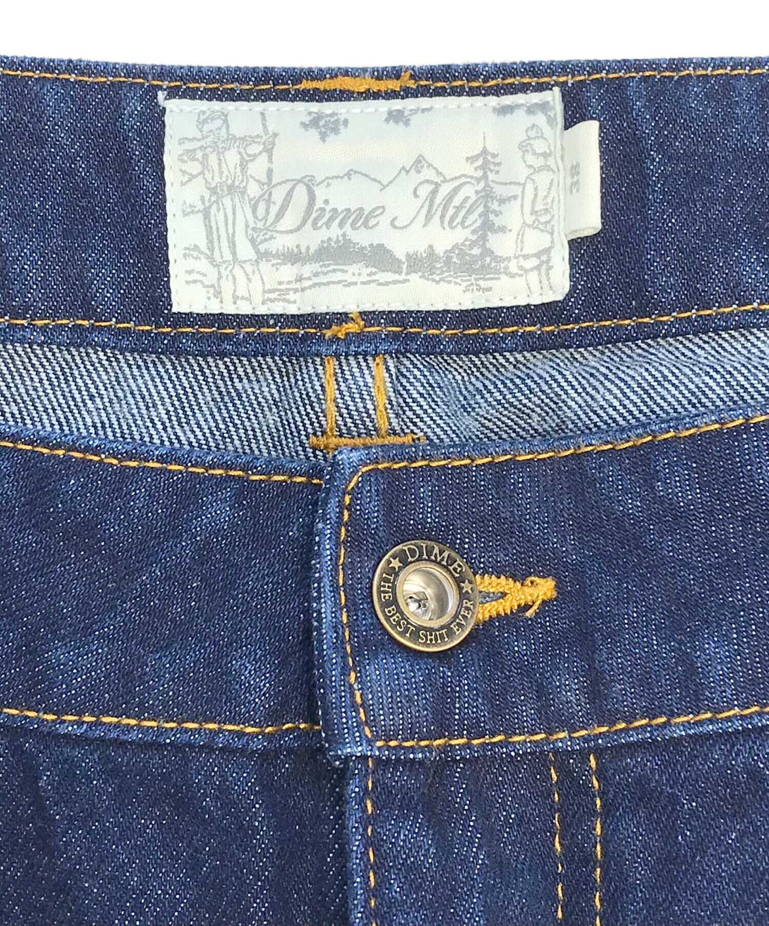 中古・古着通販】Dime (ダイム) デニムパンツ インディゴ サイズ