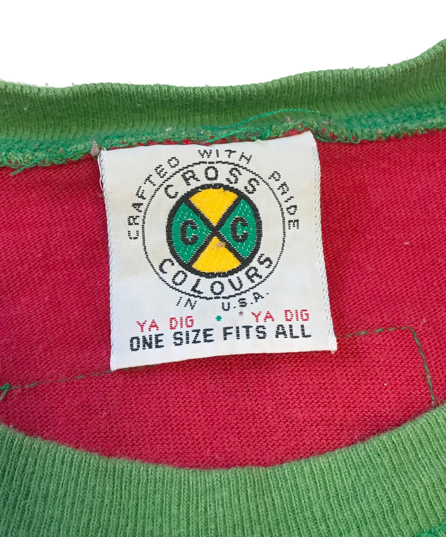 中古・古着通販】CROSS COLOURS (クロスカラーズ) クレイジーカラーT