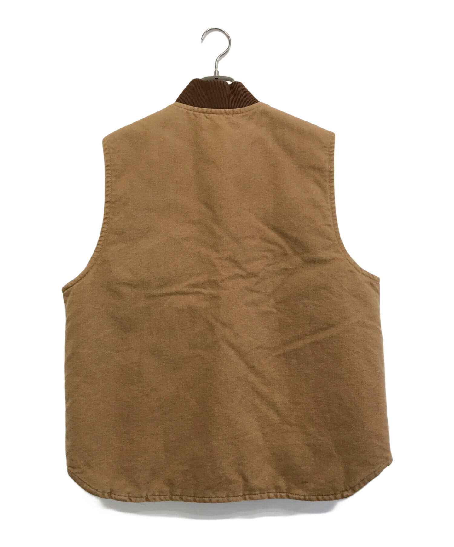 中古・古着通販】CarHartt (カーハート) ダックベスト ブラウン サイズ