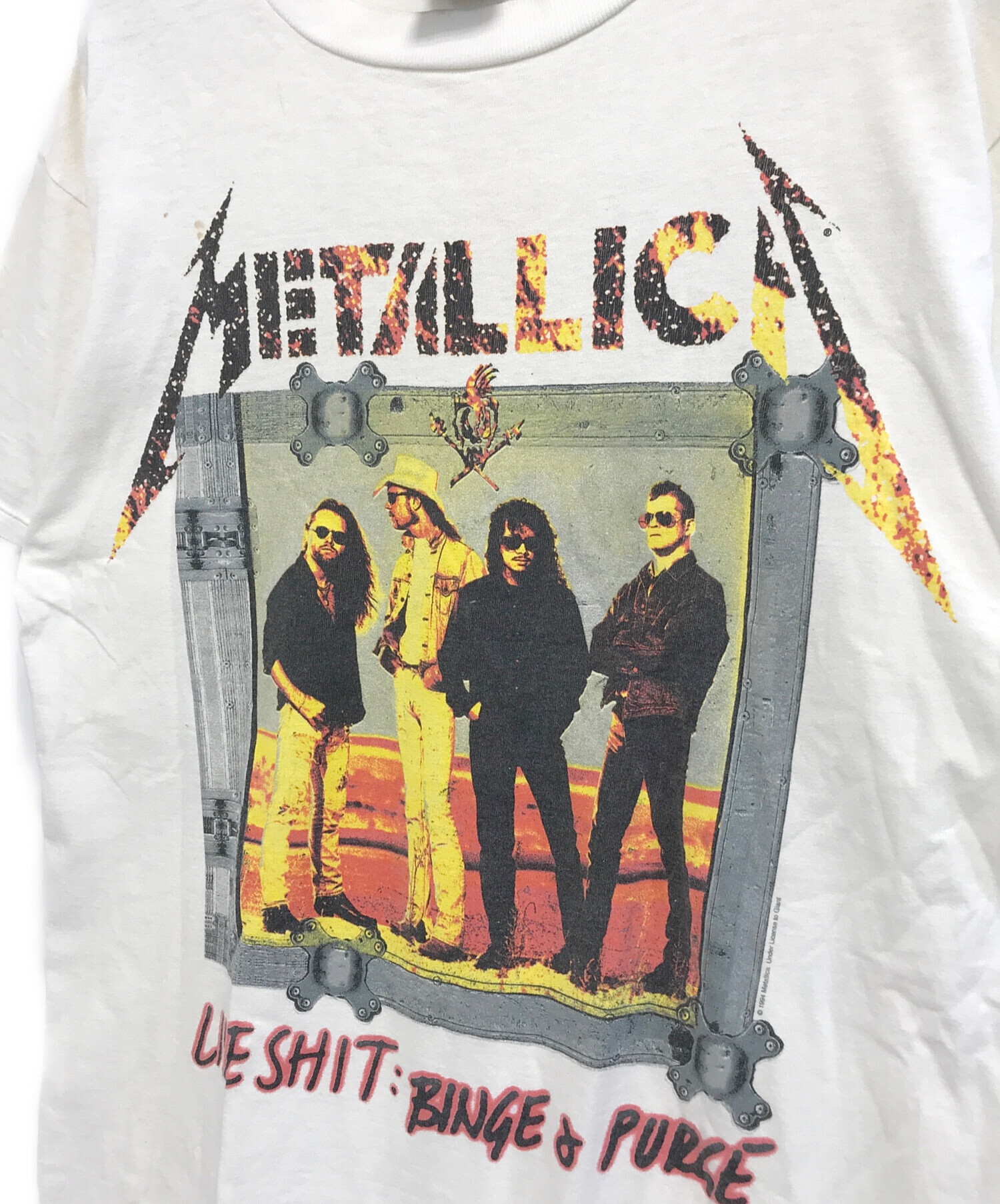 中古・古着通販】バンドTシャツ (バンドTシャツ) 90s METALLICA
