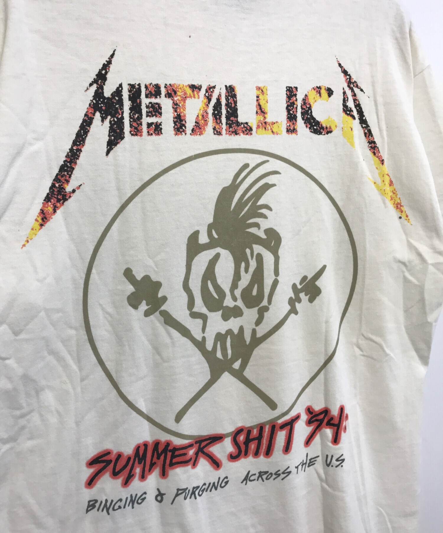 中古・古着通販】バンドTシャツ (バンドTシャツ) 90s METALLICA