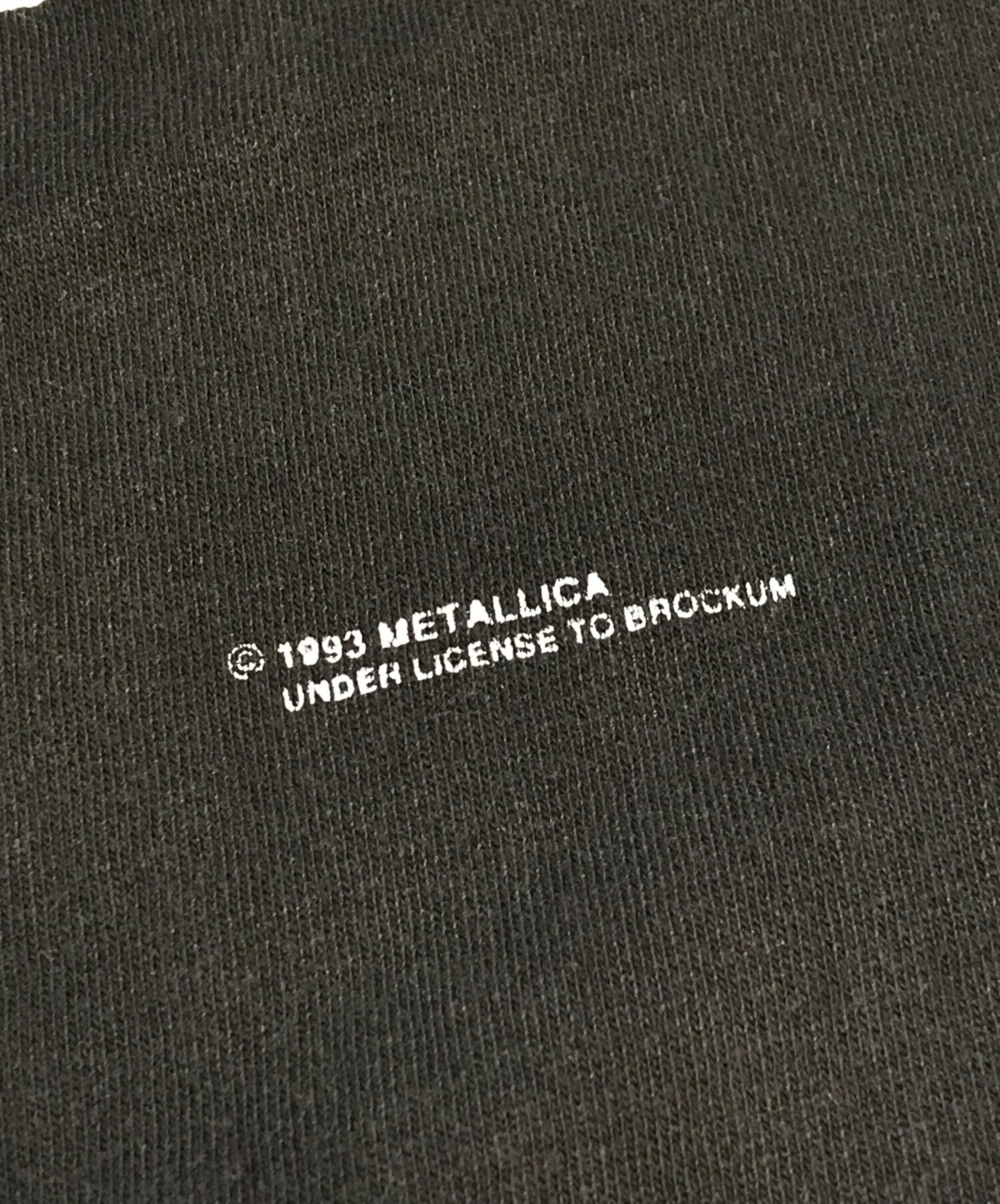 中古・古着通販】バンドTシャツ (バンドTシャツ) 90s METALLICA