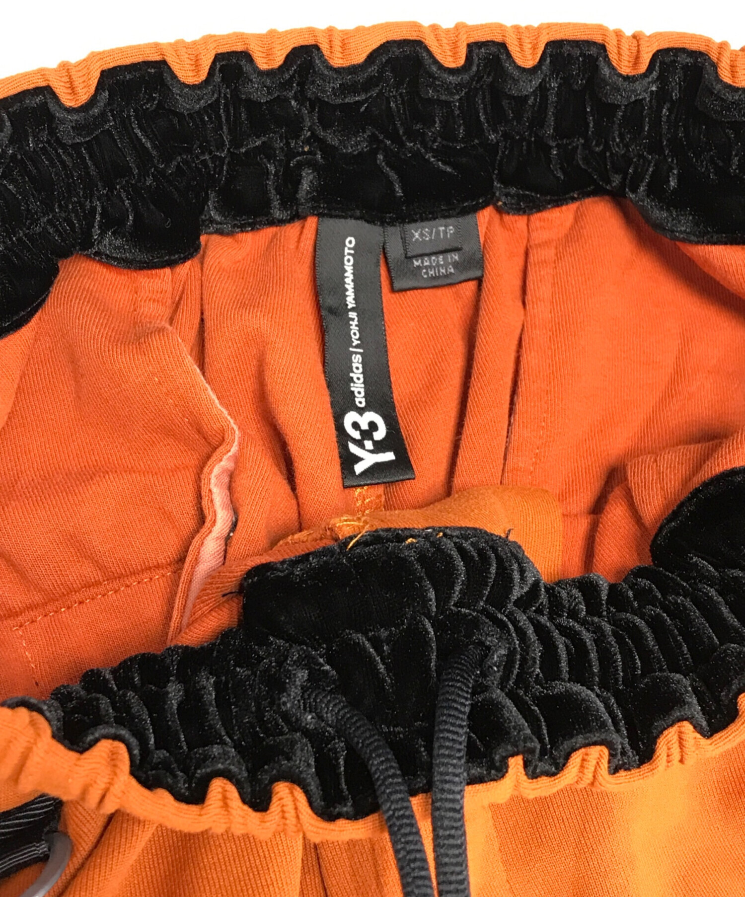中古・古着通販】Y-3 (ワイスリー) 3-STRIPES TRACK PANTS オレンジ