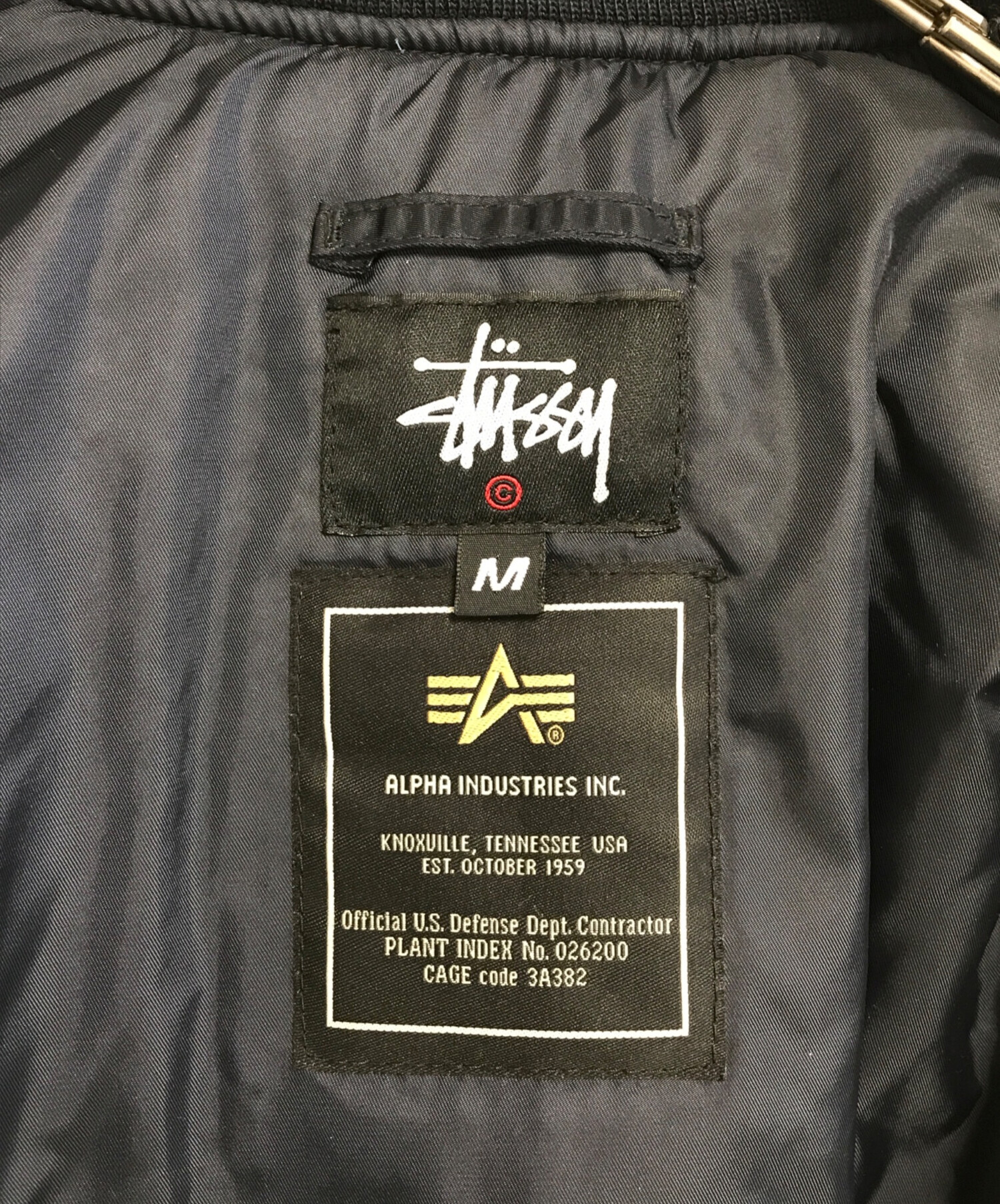 中古・古着通販】stussy (ステューシー) ALPHA (アルファ) MA-1