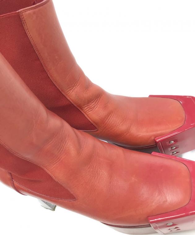 中古・古着通販】RICK OWENS (リックオウエンス) グリル キスブーツ