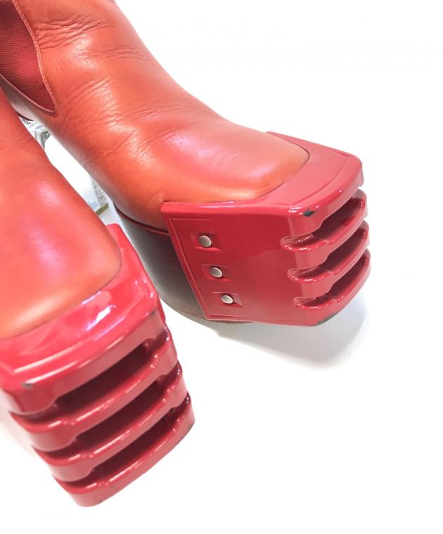 中古・古着通販】RICK OWENS (リックオウエンス) グリル キスブーツ