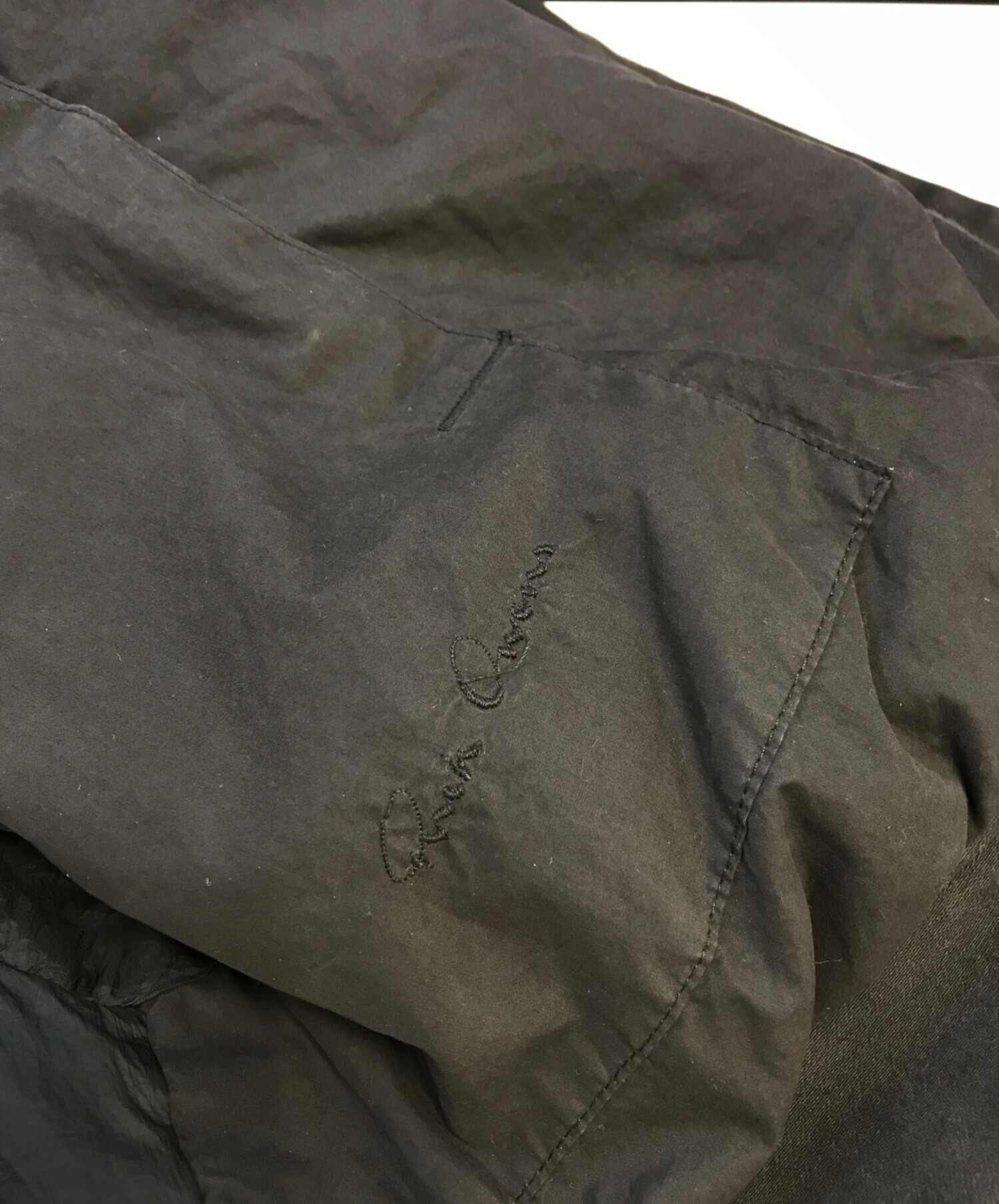 中古・古着通販】RICK OWENS (リックオウエンス) 切替ロングコート