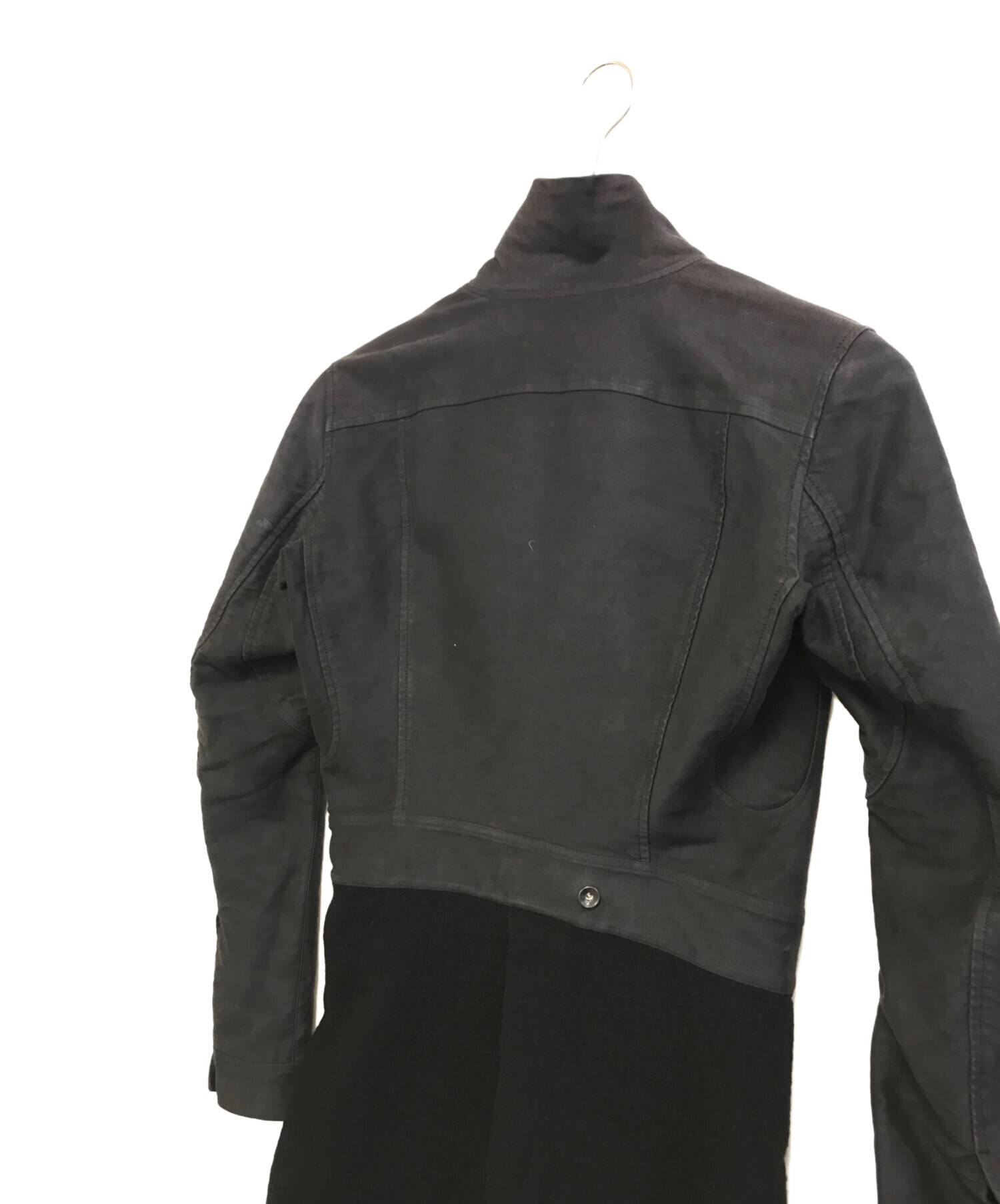 中古・古着通販】RICK OWENS (リックオウエンス) 切替ロングコート
