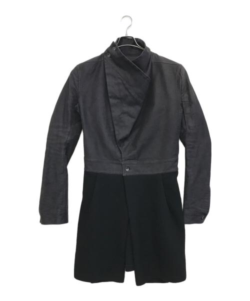 中古・古着通販】RICK OWENS (リックオウエンス) 切替ロングコート