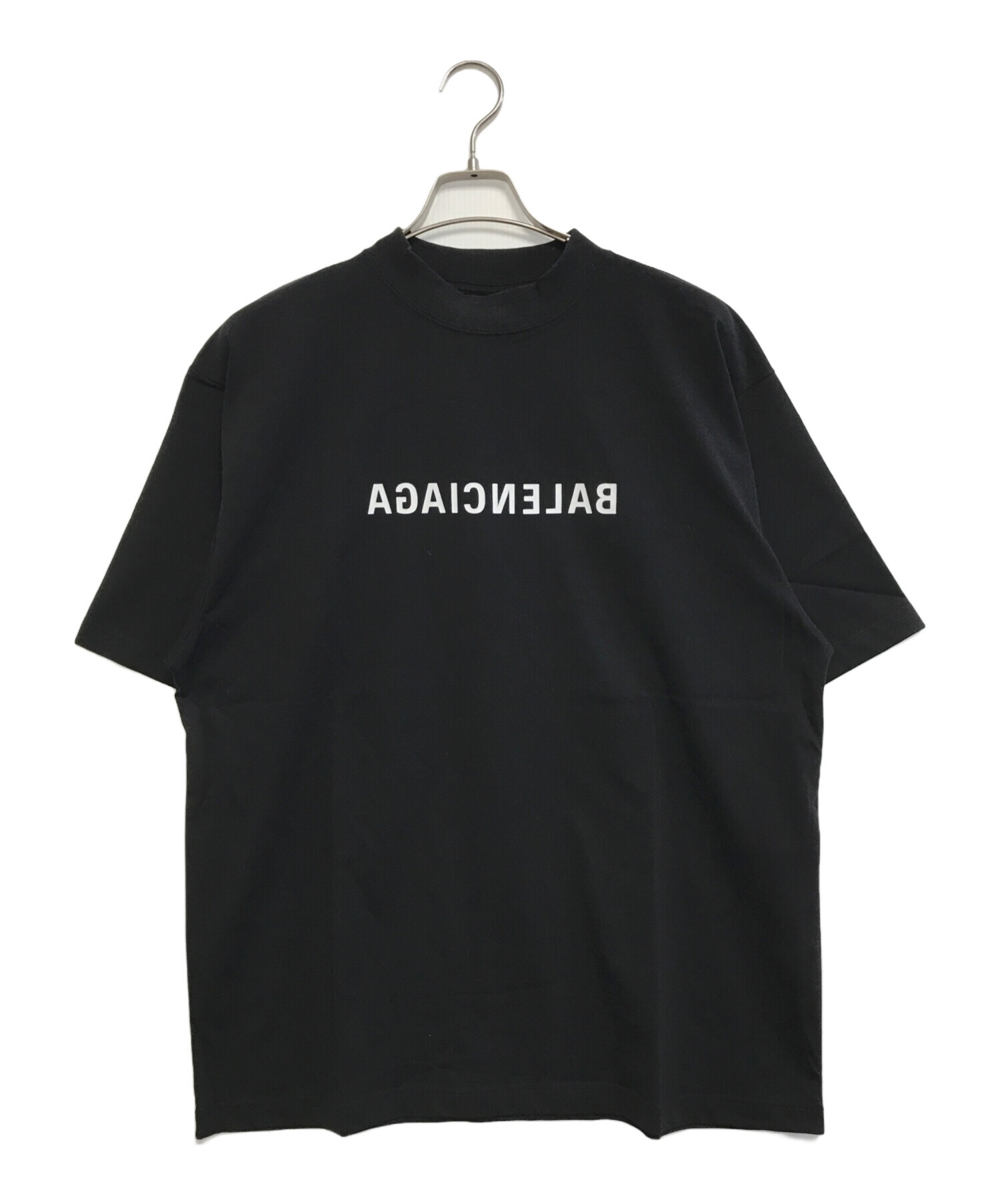 中古・古着通販】BALENCIAGA (バレンシアガ) ミラーロゴプリントT
