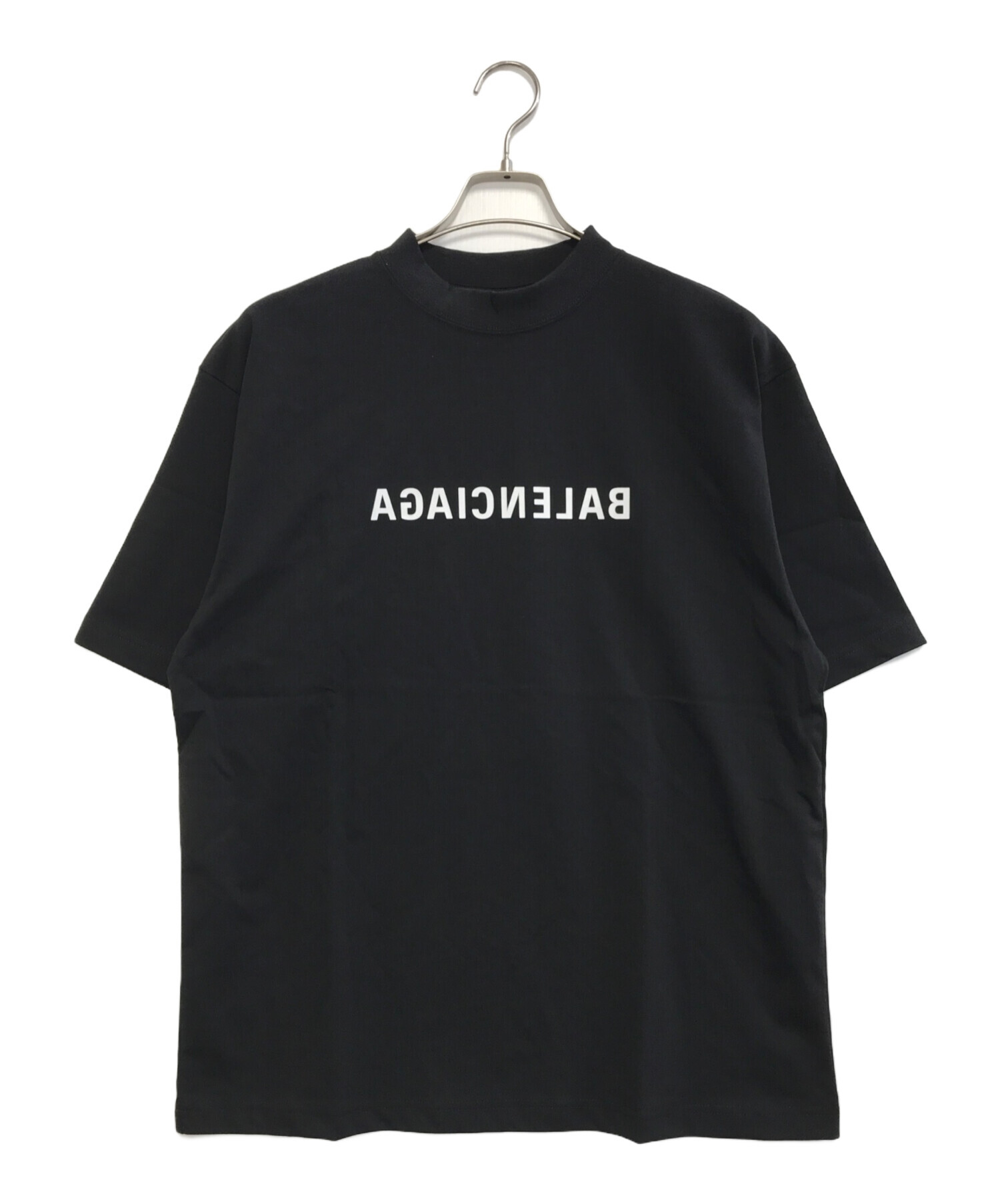 中古・古着通販】BALENCIAGA (バレンシアガ) ミラーロゴプリントT 