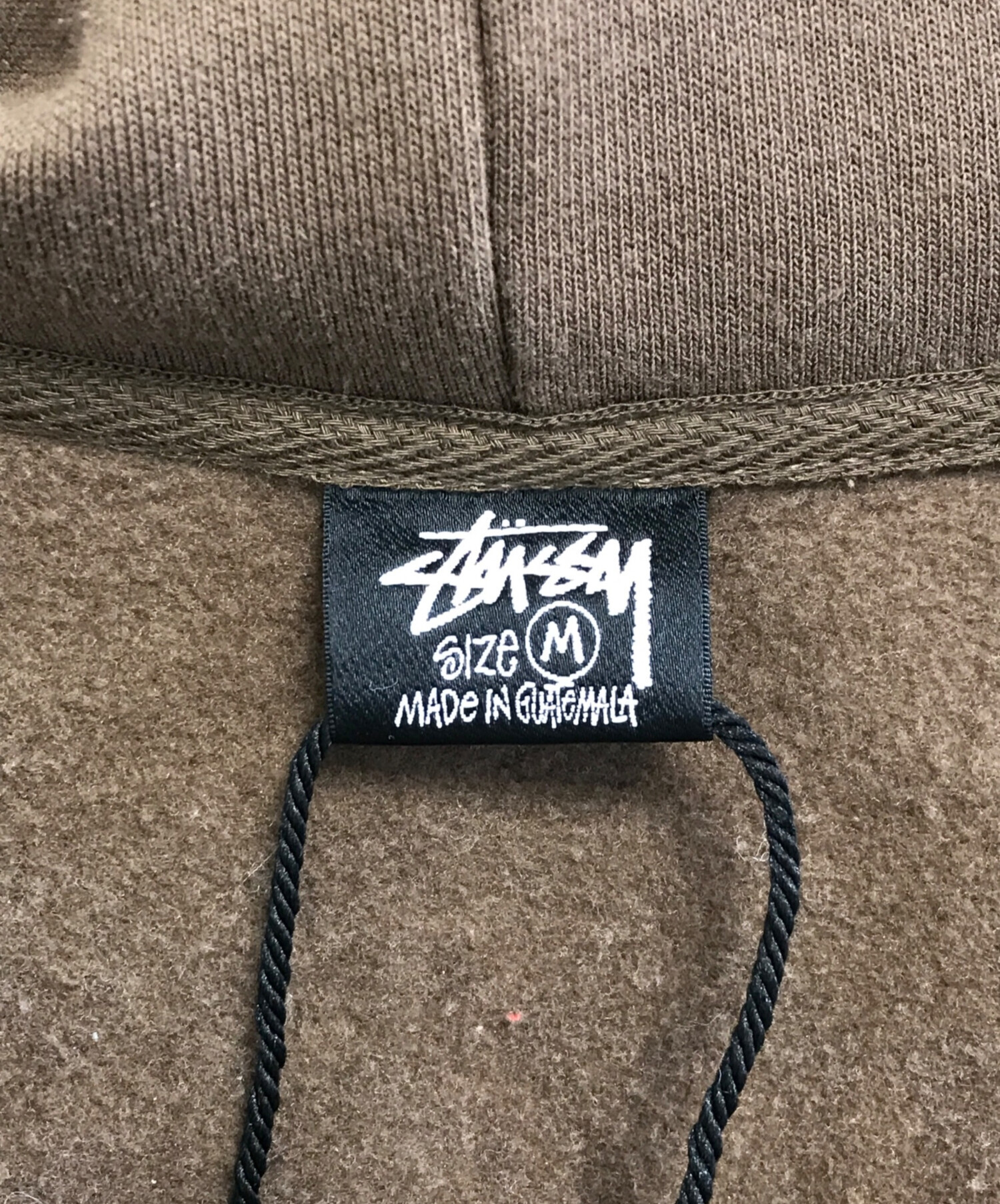 中古・古着通販】stussy (ステューシー) flipped logo zip up hoodie 