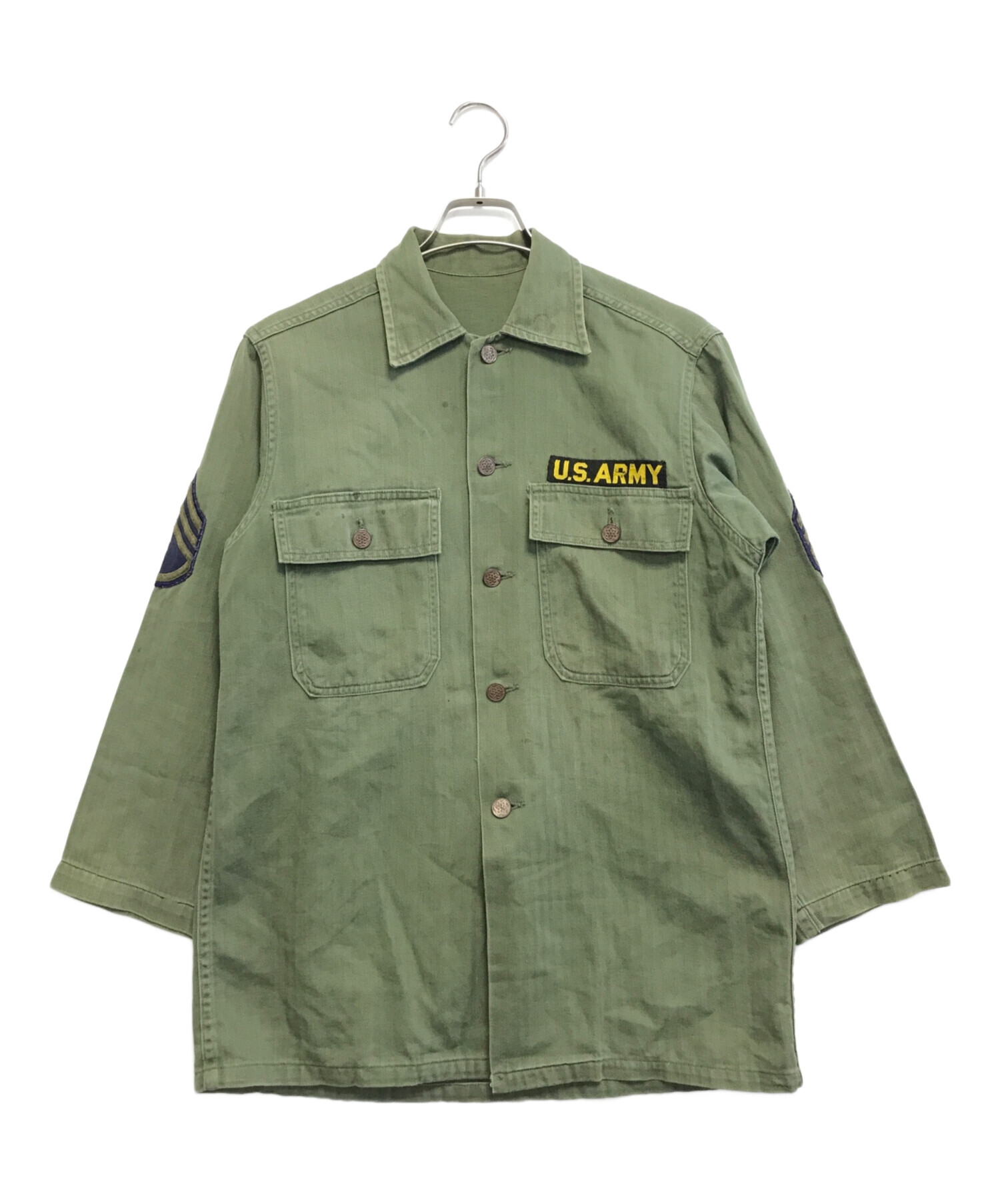 ア*オ様 ヴィンテージ　1960s US ARMY HBT ジャケット　HOMI 中古・古着通販】VINTAGE MILITARY (ヴィンテージ ミリタリー) US ARMY
