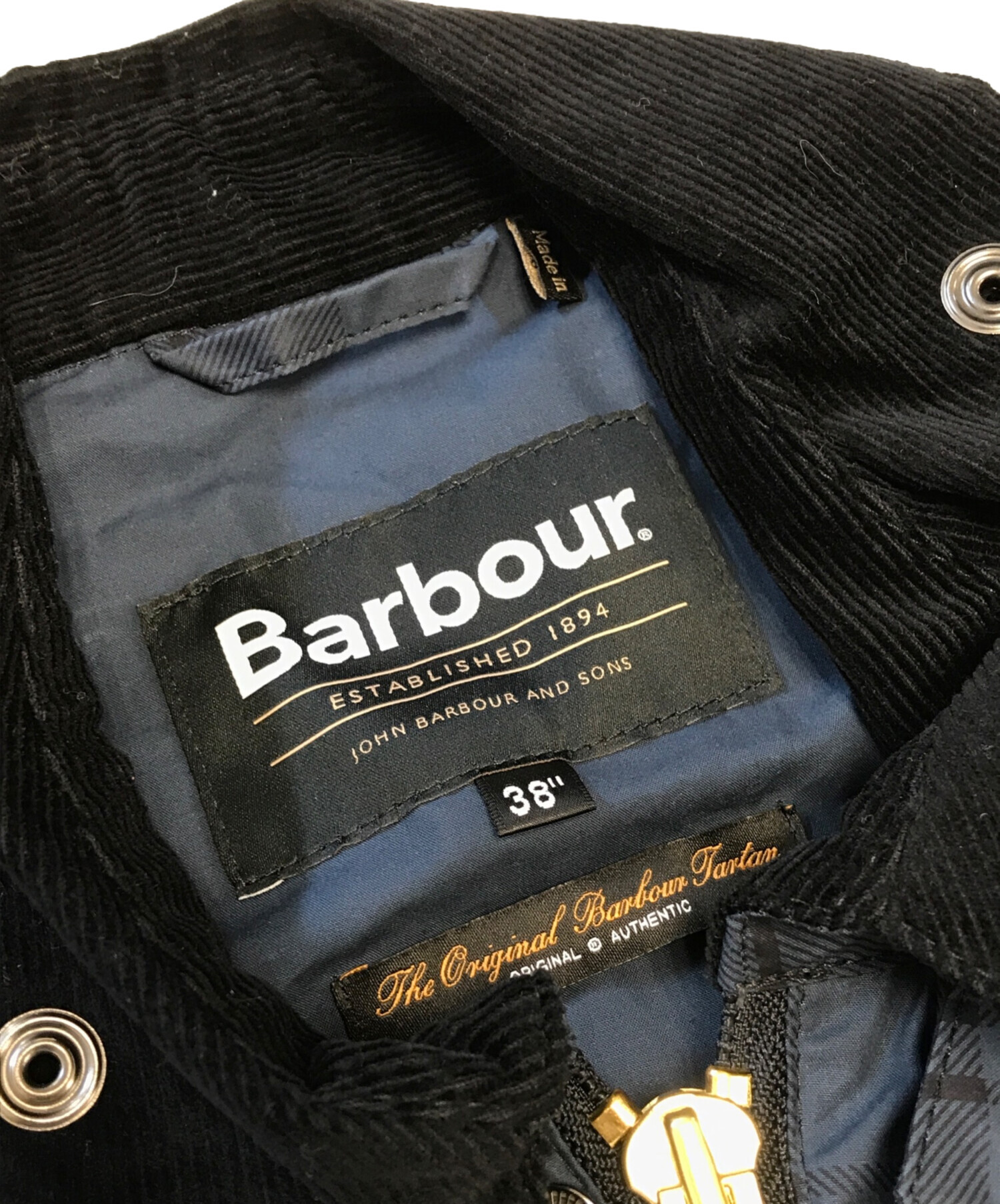 中古・古着通販】Barbour (バブアー) タータンチェックノンワックス 