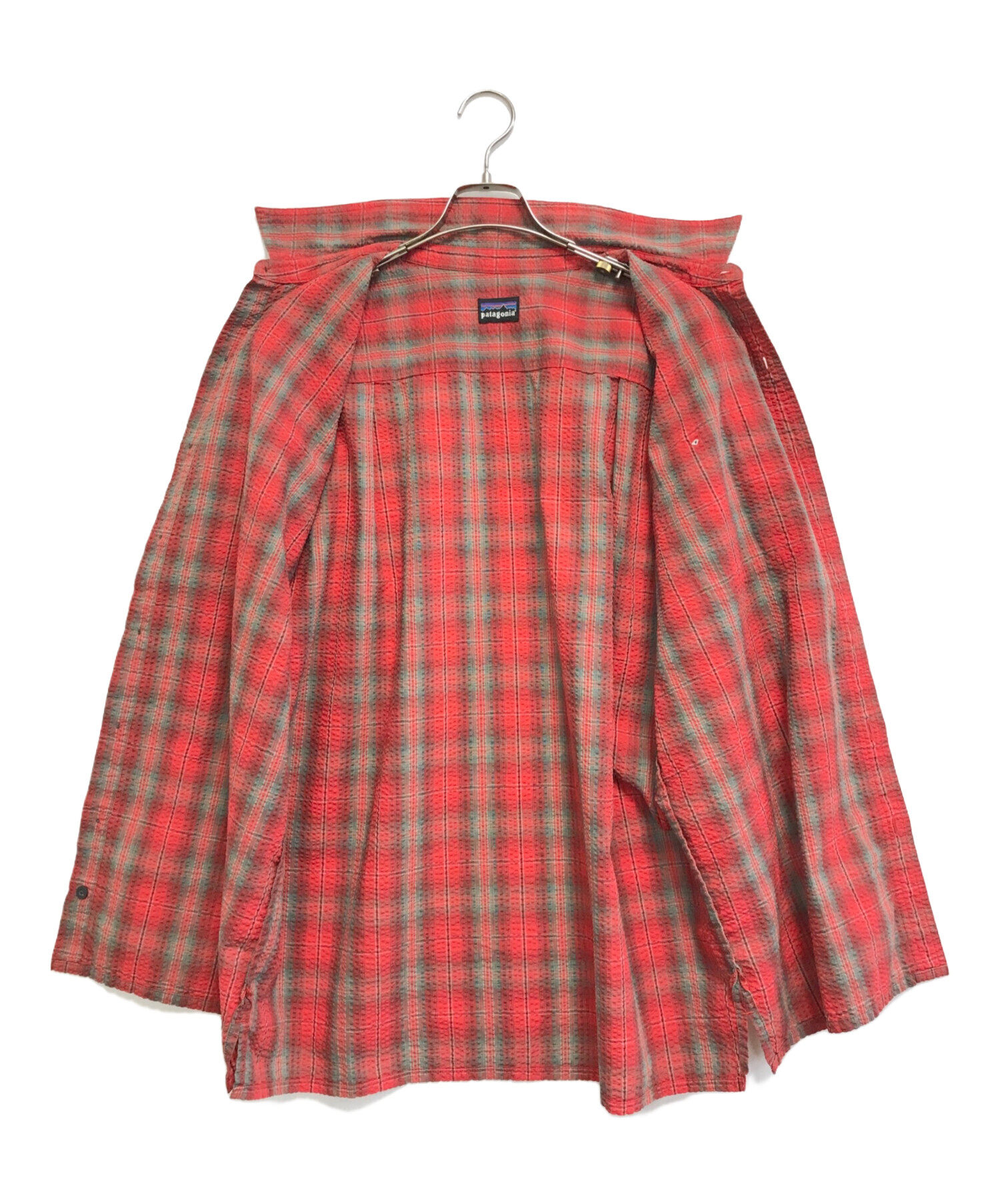 中古・古着通販】Patagonia (パタゴニア) シアサッカーオンブレ半袖