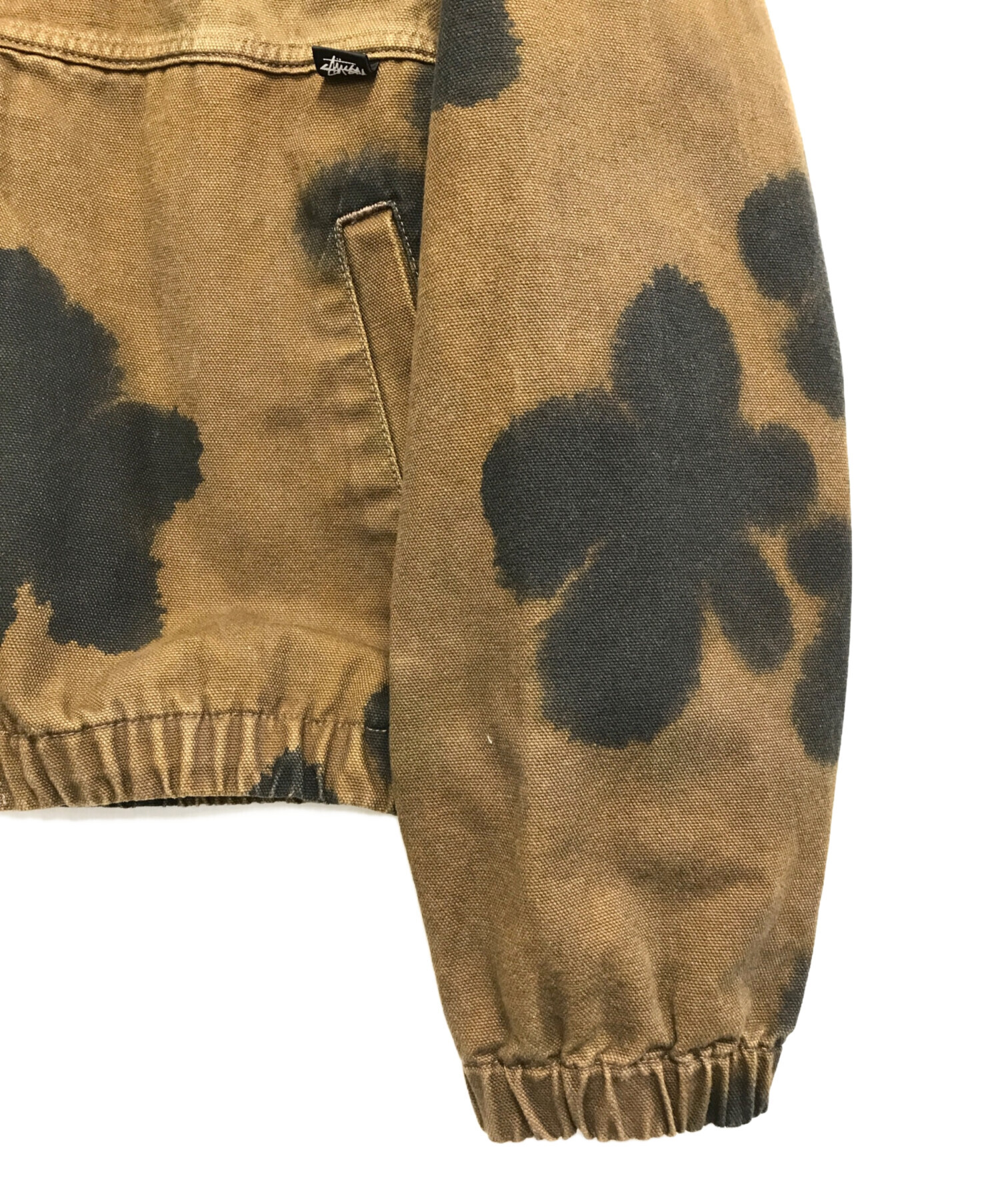 中古・古着通販】stussy (ステューシー) FLORAL DYE WORK JACKET 
