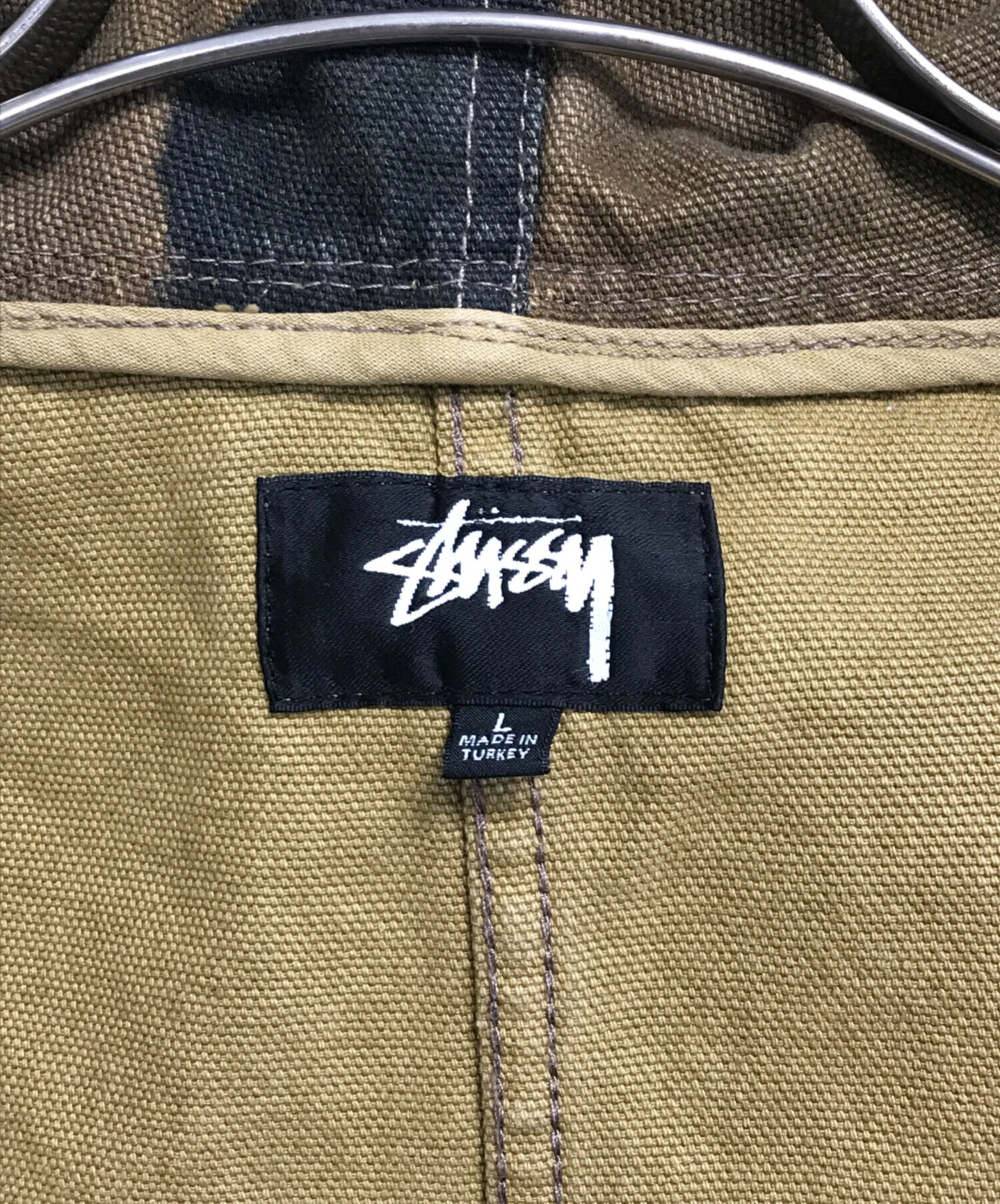 中古・古着通販】stussy (ステューシー) FLORAL DYE WORK JACKET
