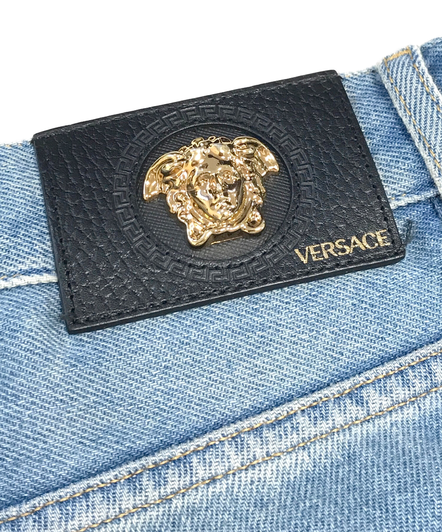中古・古着通販】VERSACE (ヴェルサーチェ) Medusa Head Slim-Leg 