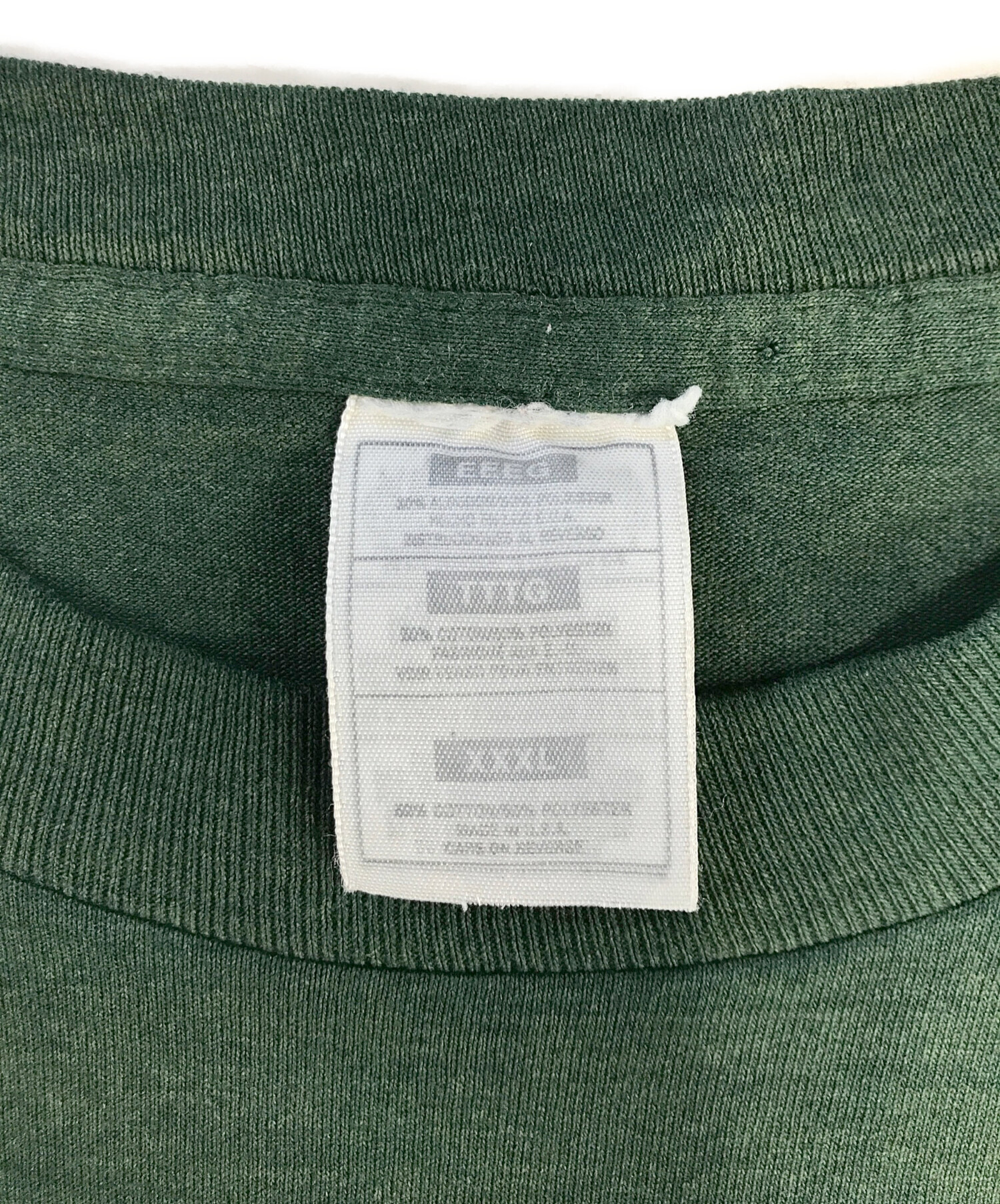 中古・古着通販】VINTAGE (ヴィンテージ) メッセージプリントTシャツ