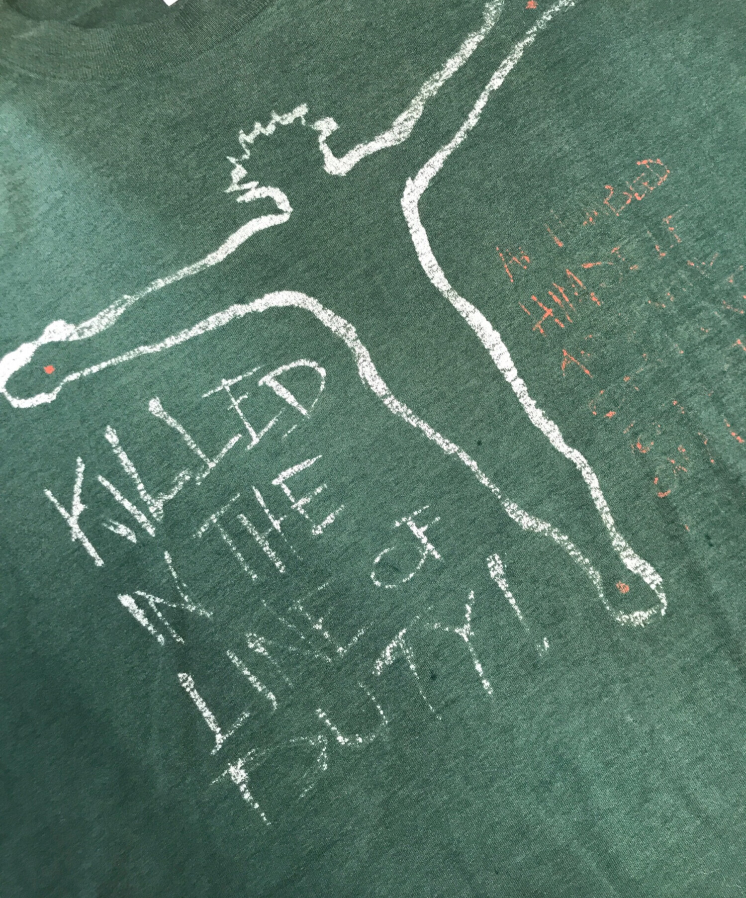 中古・古着通販】VINTAGE (ヴィンテージ) メッセージプリントTシャツ