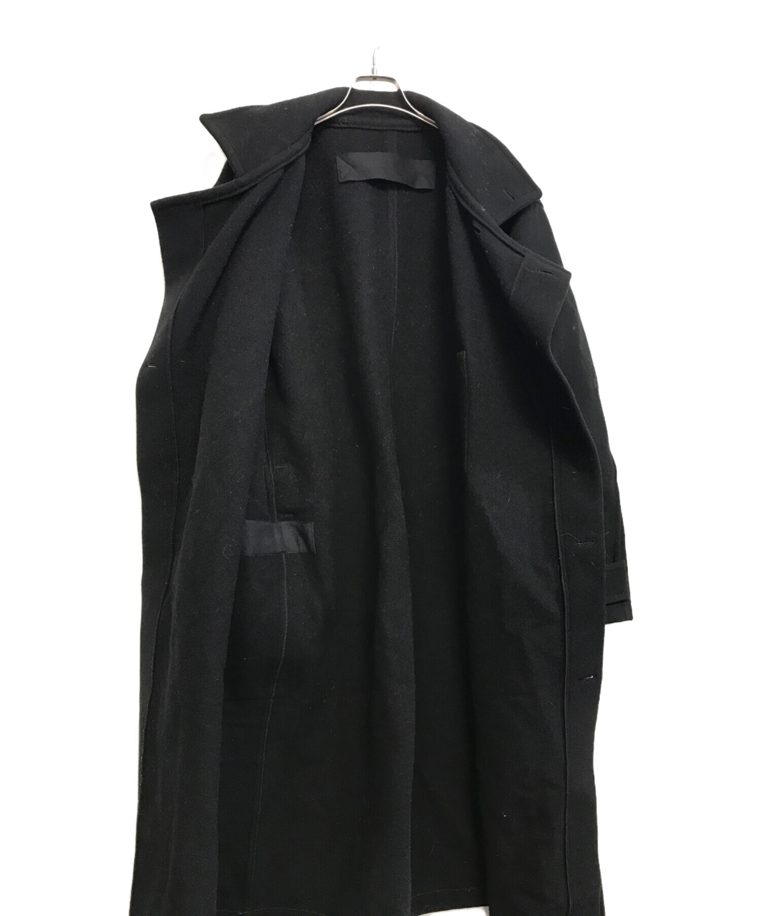 中古・古着通販】LEMAIRE (ルメール) WRAP COAT ブラック サイズ:S 