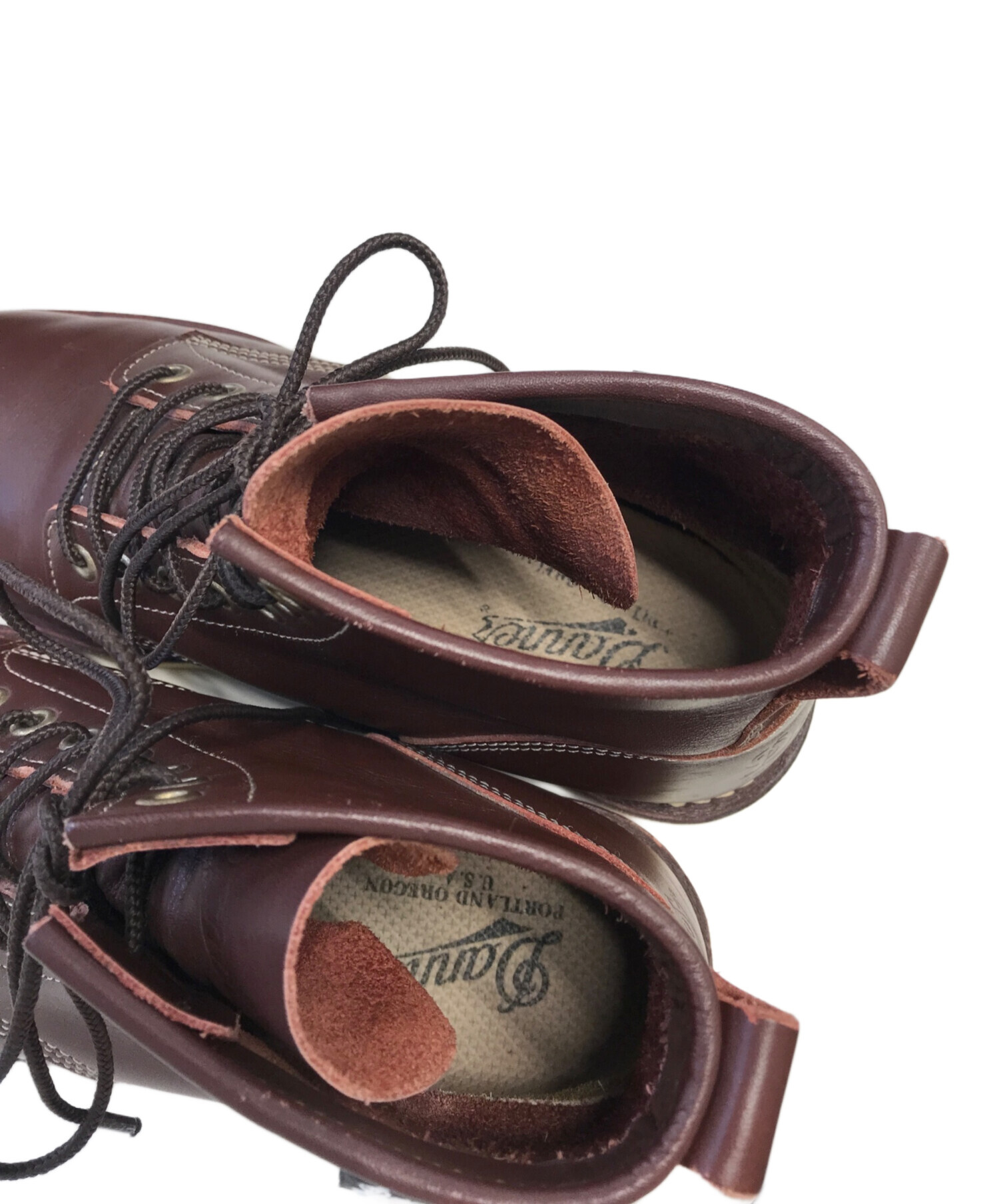 中古・古着通販】Danner (ダナー) レースアップブーツ ブラウン サイズ