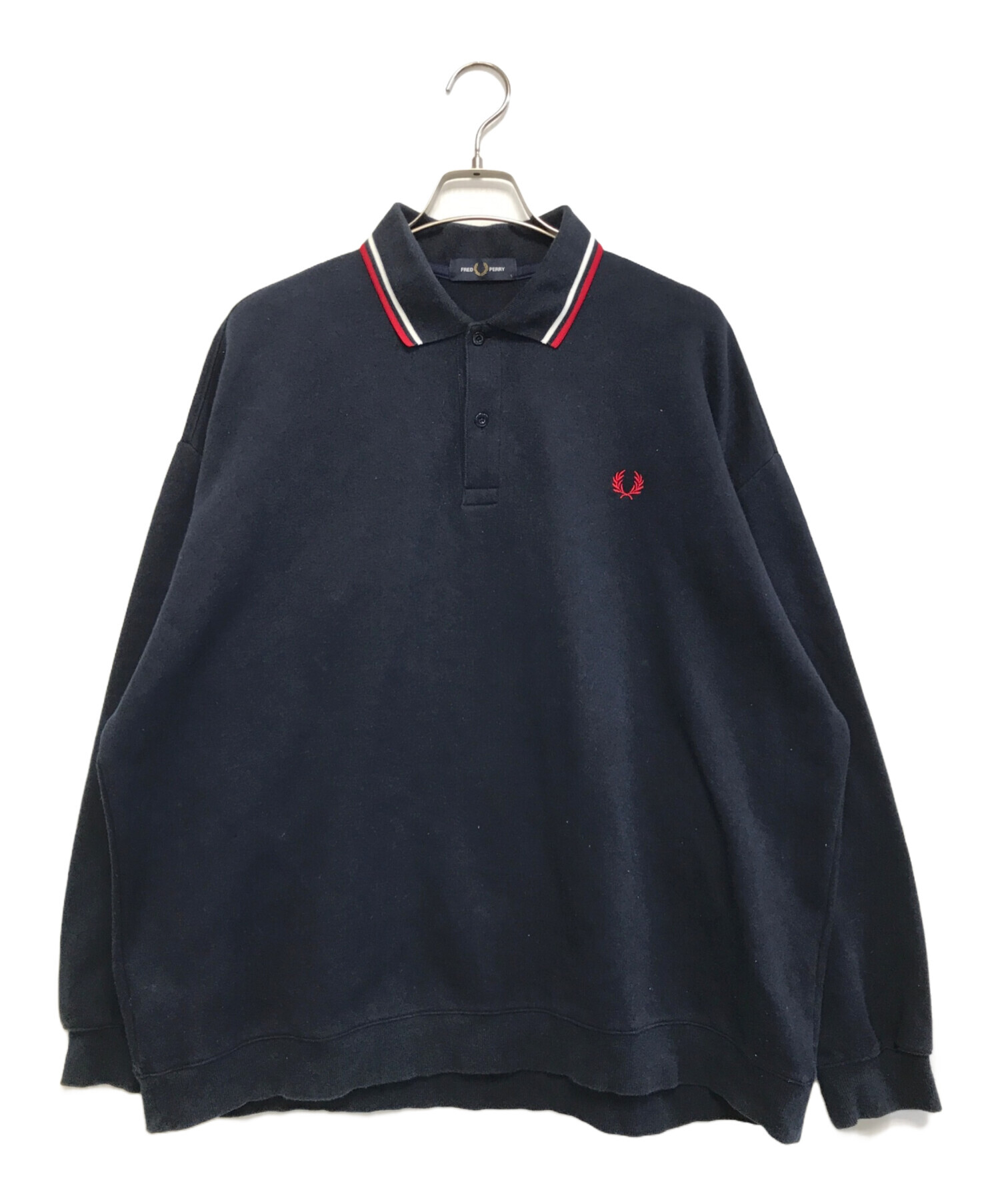 中古・古着通販】FRED PERRY (フレッドペリー) スウェットポロシャツ 