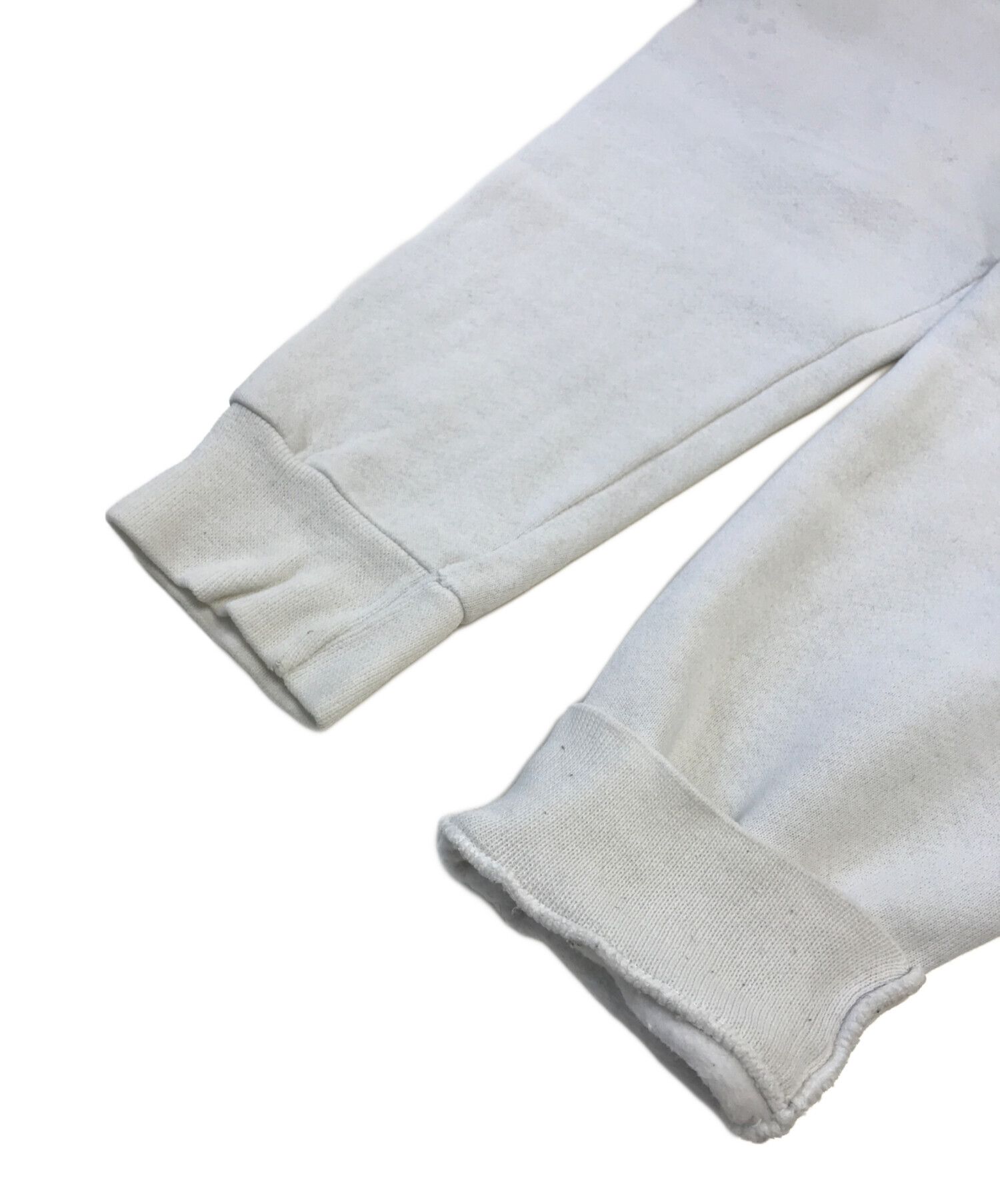 中古・古着通販】HAZE (ヘイズ) プルオーバーパーカー ホワイト サイズ