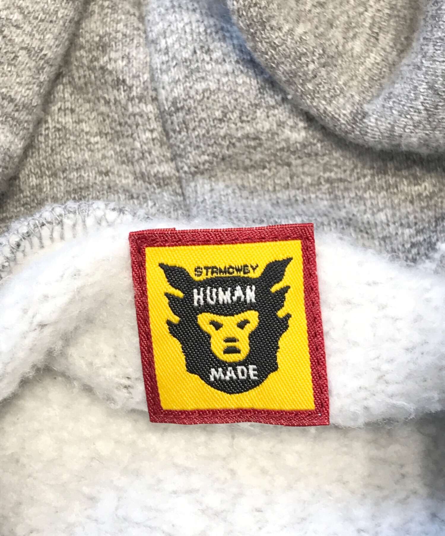 中古・古着通販】HUMAN MADE (ヒューマンメイド) パーカー グレー