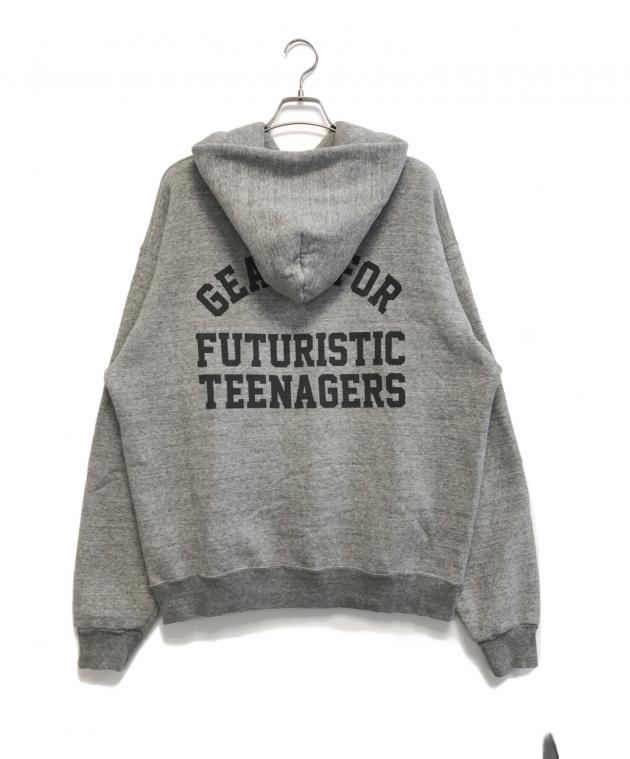 HUMAN MADE パーカー サイズL グレー 中古・古着通販】HUMAN MADE (ヒューマンメイド) パーカー グレー