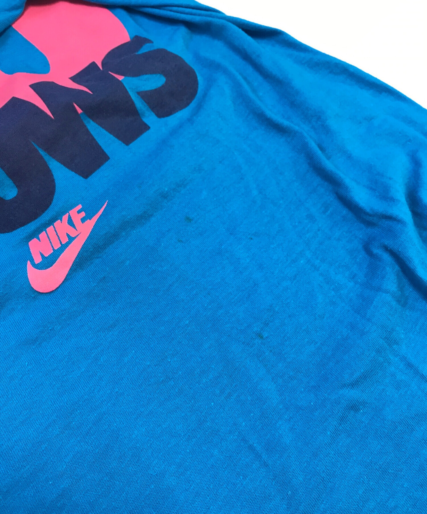 中古・古着通販】NIKE (ナイキ) プリントTシャツ スカイブルー サイズ