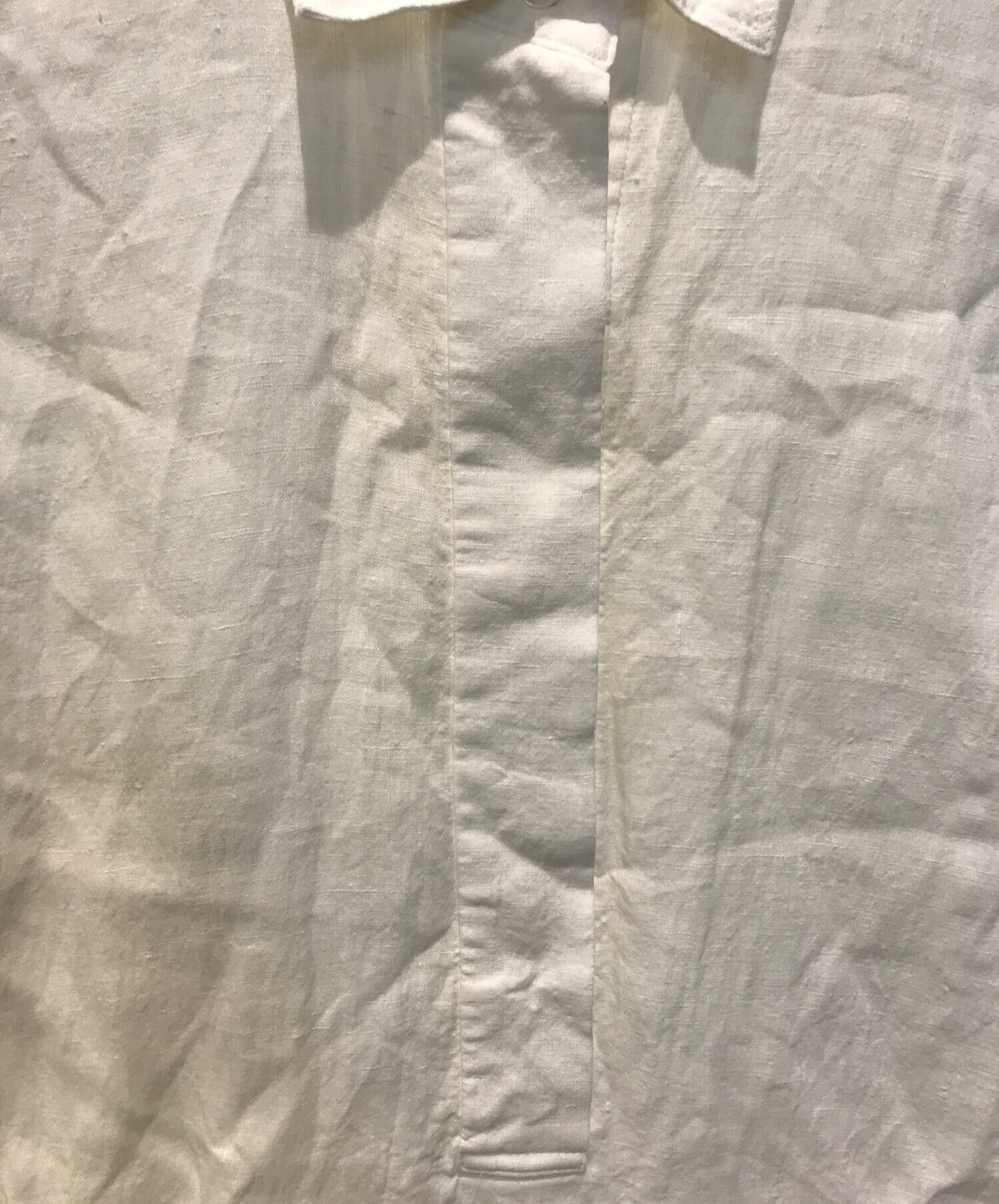 中古・古着通販】Curensology (カレンソロジー) Vネックリネン 