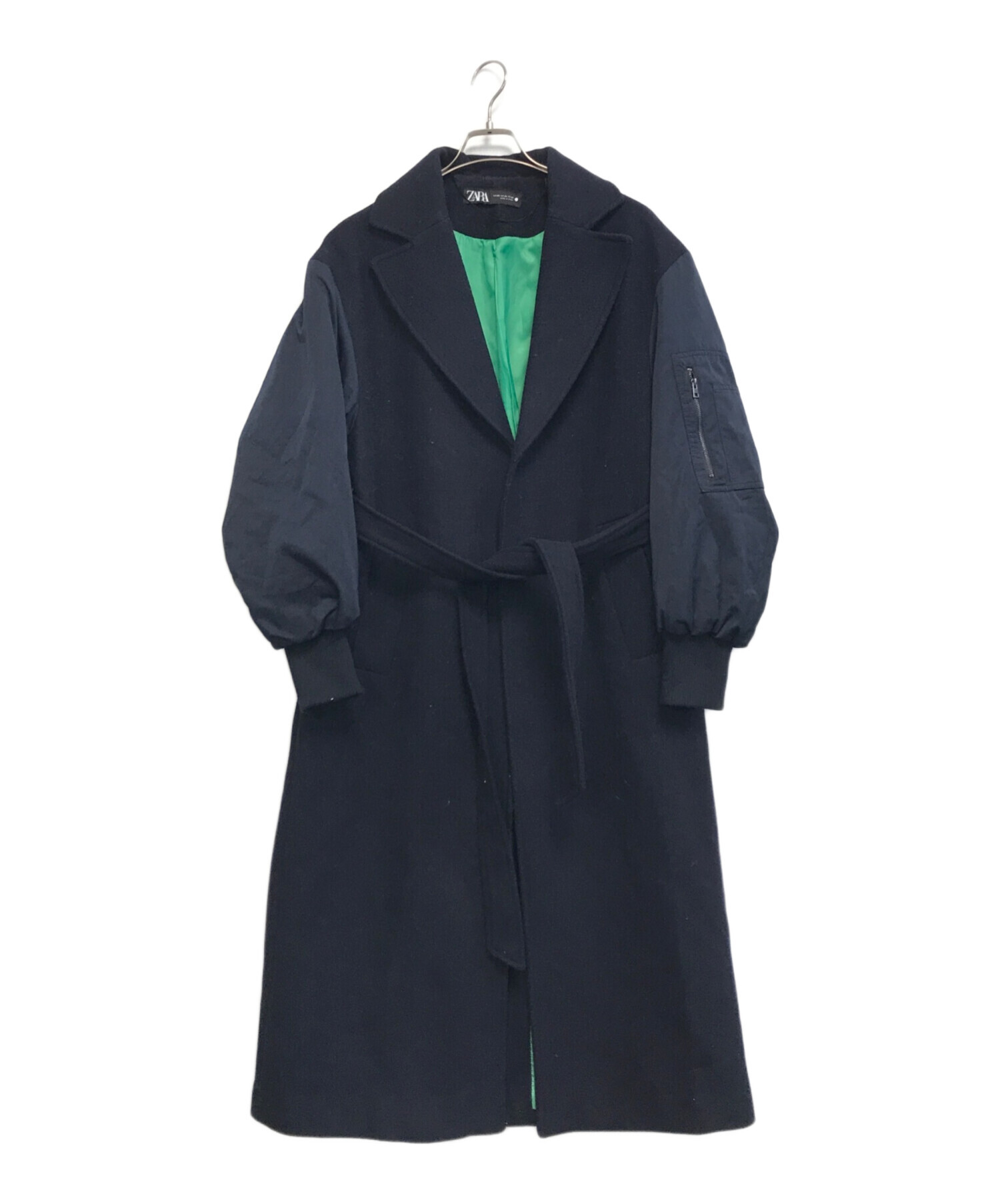 中古・古着通販】ZARA (ザラ) ボンバーコート ネイビー サイズ:XS