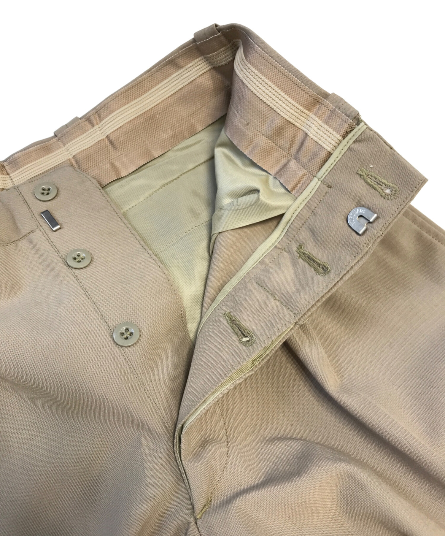 中古・古着通販】VINTAGE (ヴィンテージ) セレモニーパンツ ベージュ