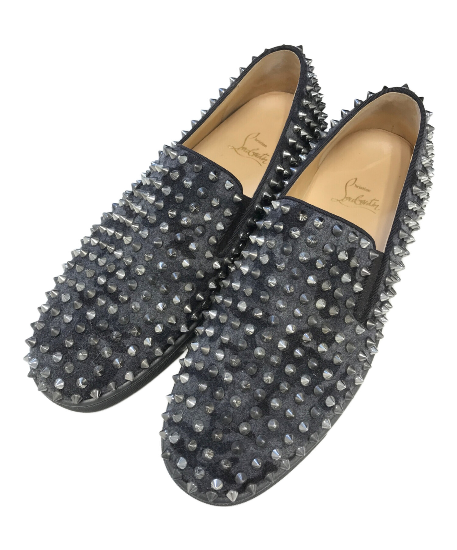 Christian Louboutin スタッズスリッポン 43 Christian Louboutin 