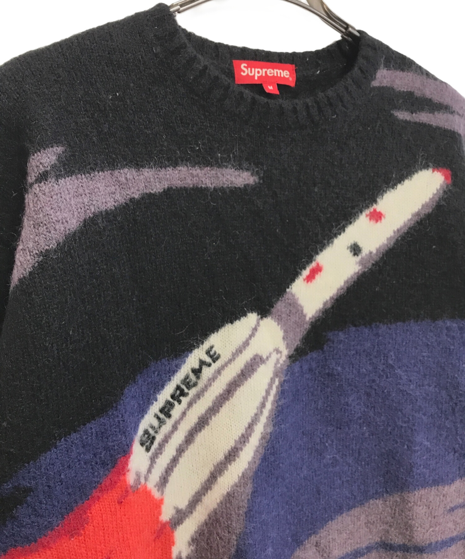 中古・古着通販】Supreme (シュプリーム) Rocket Sweater ブラック 