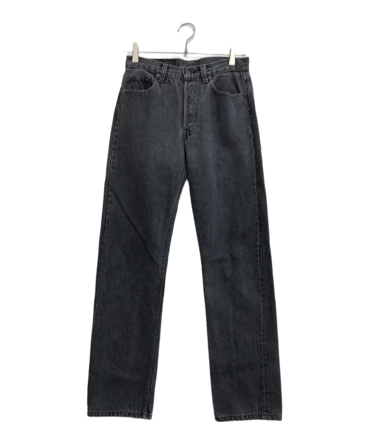 Levi's 527 先染めブラック デニム W34 L32 中古・古着通販】LEVI'S (リーバイス) 先染めブラックデニム ブラック