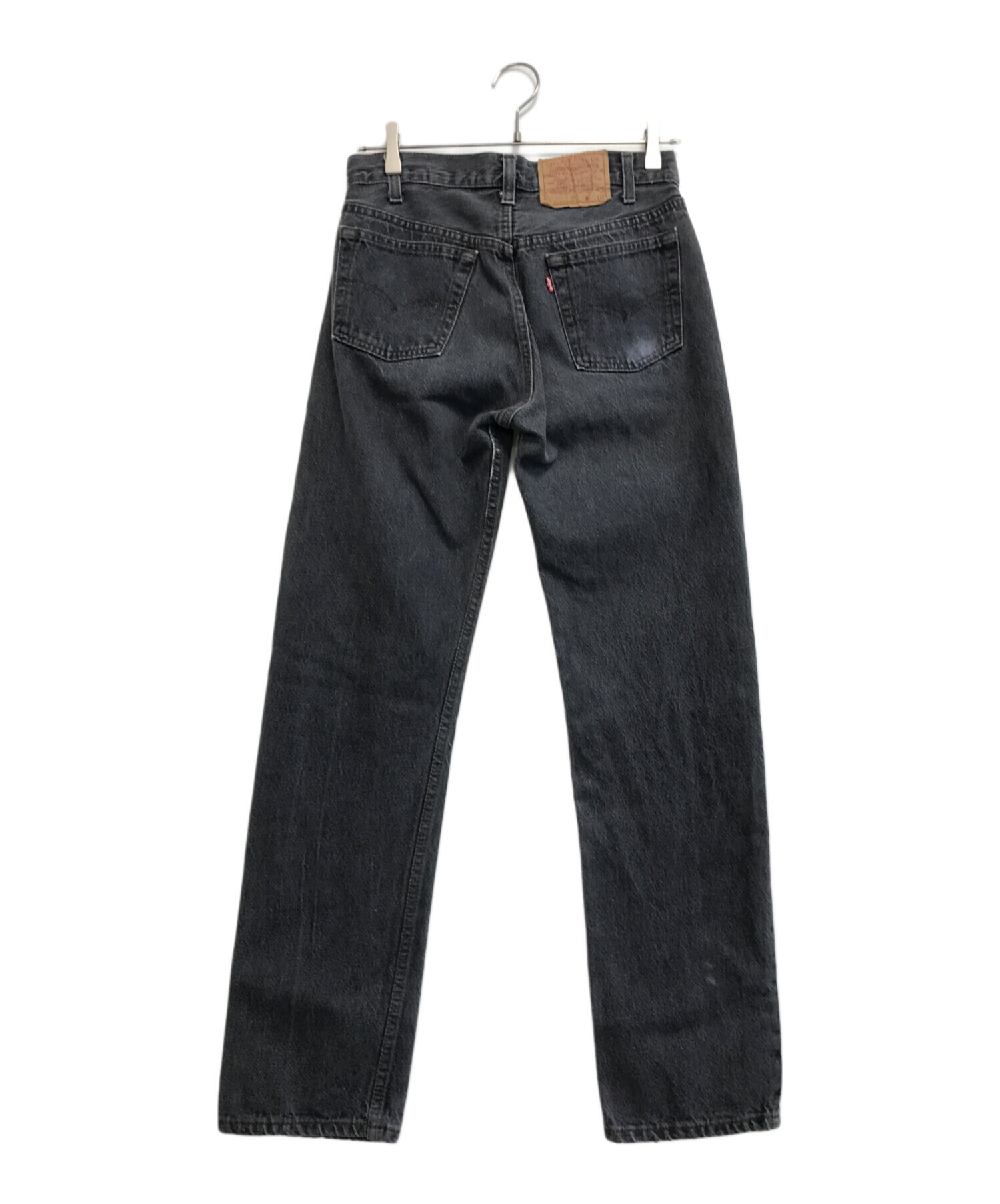 【W30 L32】中国製 usa levi's 先染ブラック リーバイス 527 中古・古着通販】LEVI'S (リーバイス) 先染めブラックデニム ブラック